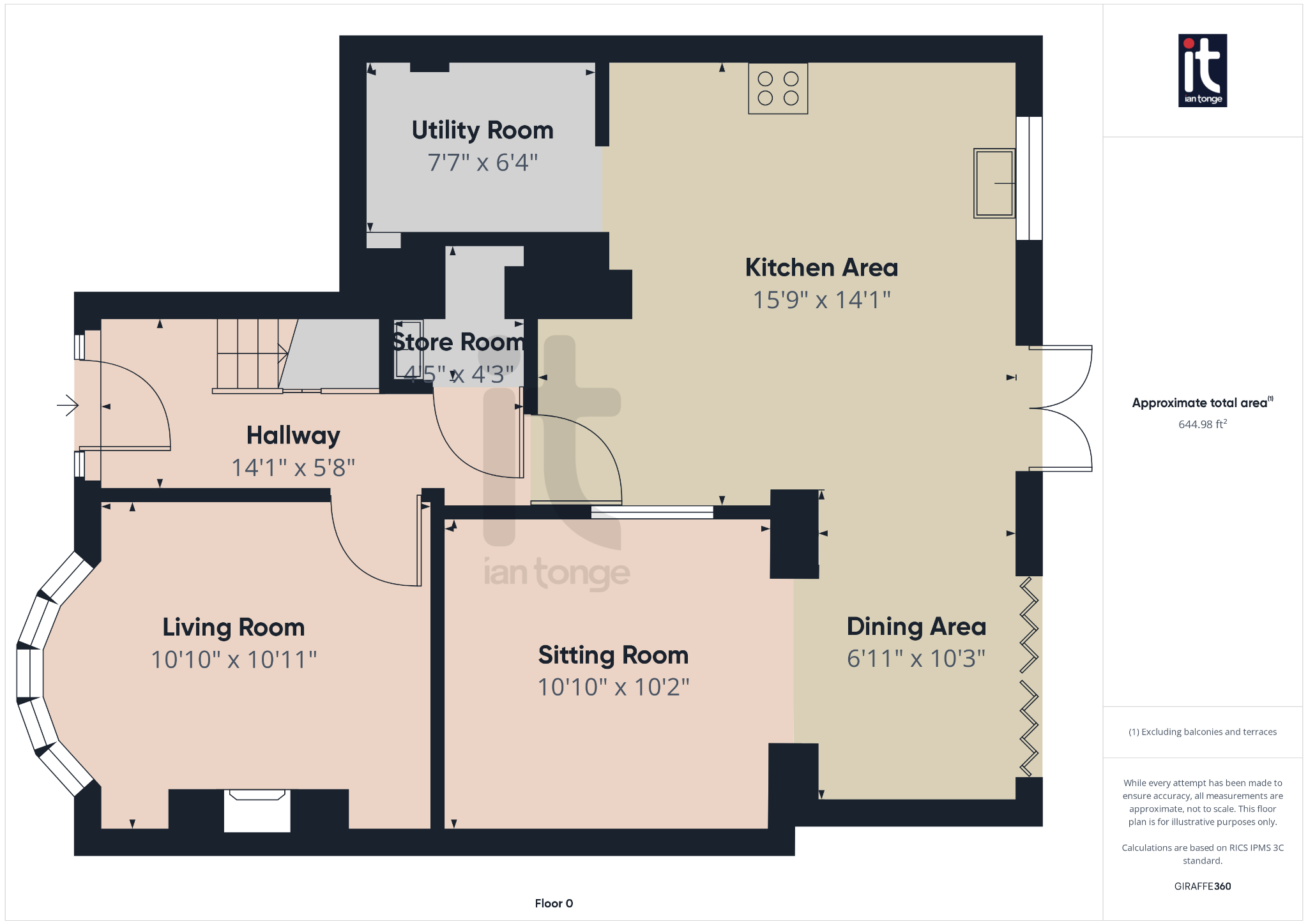 3 bedroom semi-detached house SSTC in Stockport - Floorplan 2.