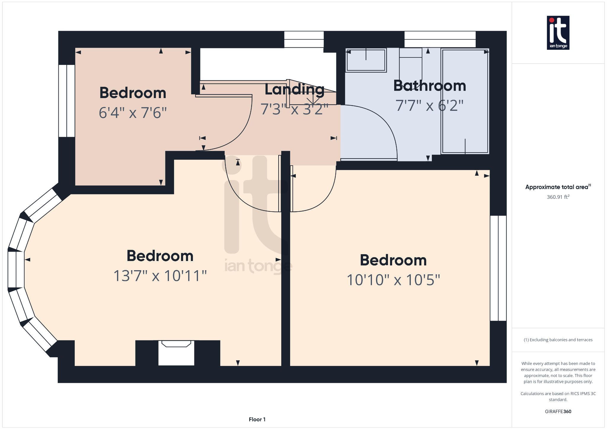 3 bedroom semi-detached house SSTC in Stockport - Floorplan 3.