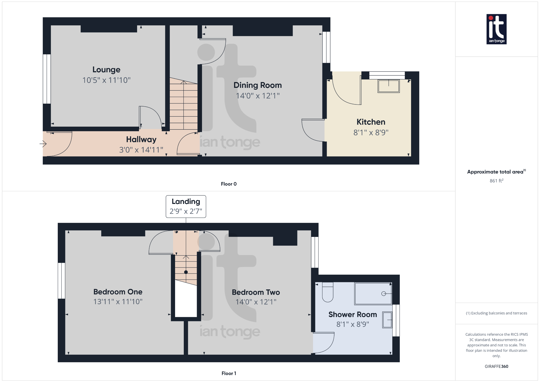2 bedroom end terraced house SSTC in Stockport - Floorplan 3.