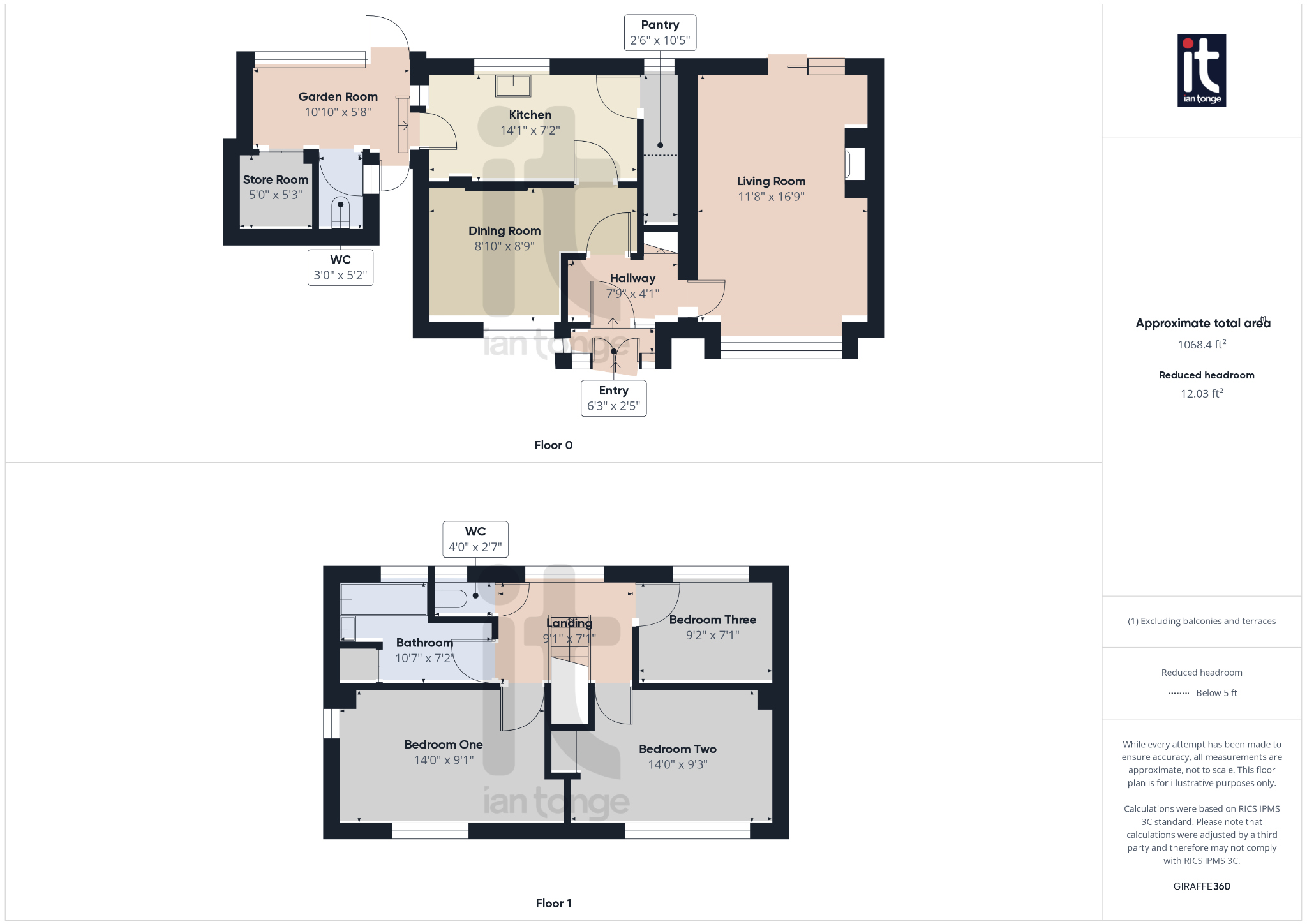 3 bedroom semi-detached house SSTC in Stockport - Floorplan 1.