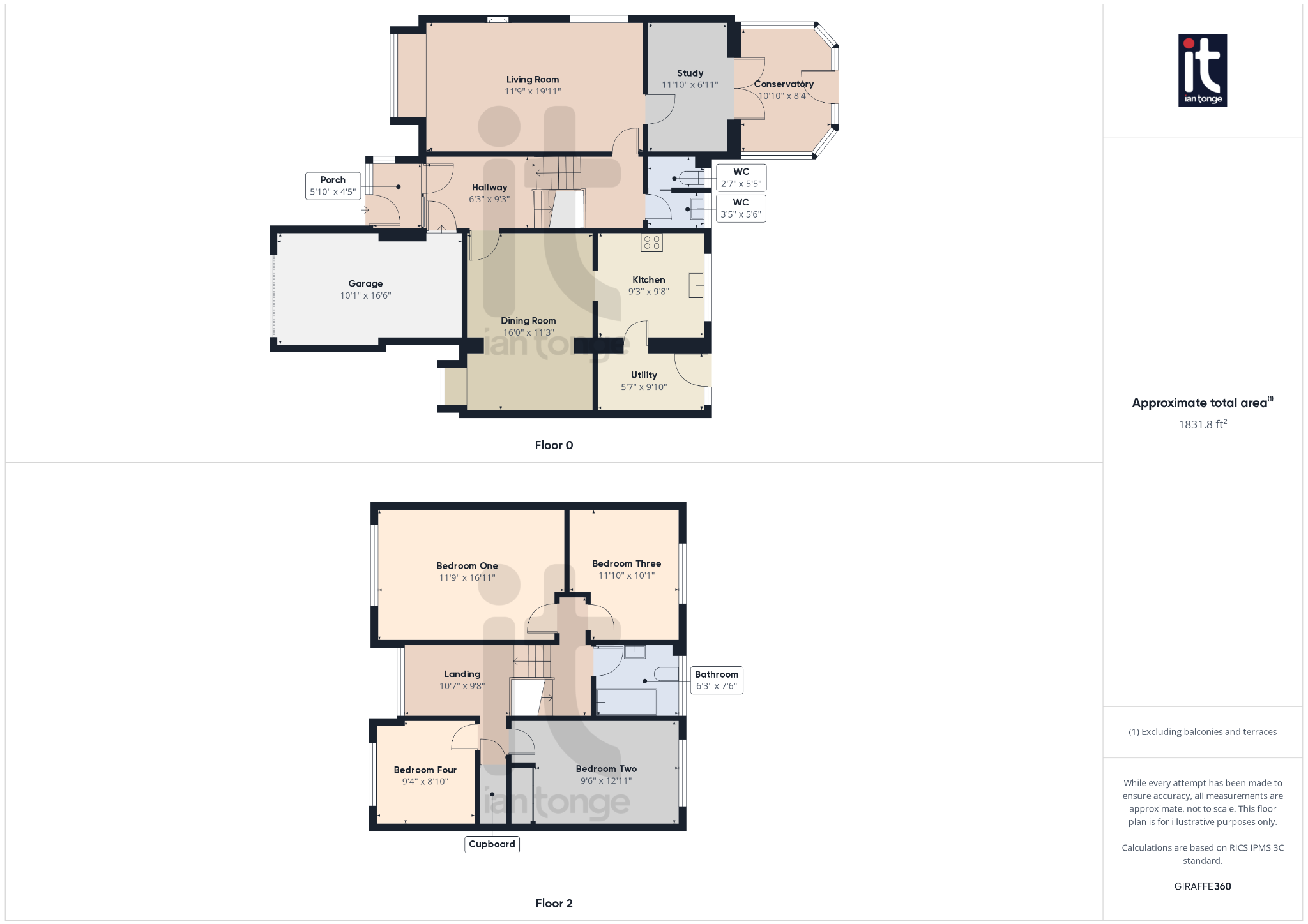 4 bedroom detached house For Sale in Stockport - Floorplan 2.
