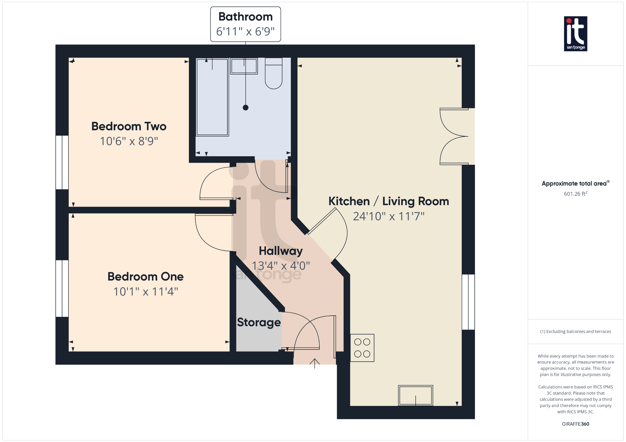 2 bedroom ground floor flat/apartment SSTC in Stockport - Floorplan 1.