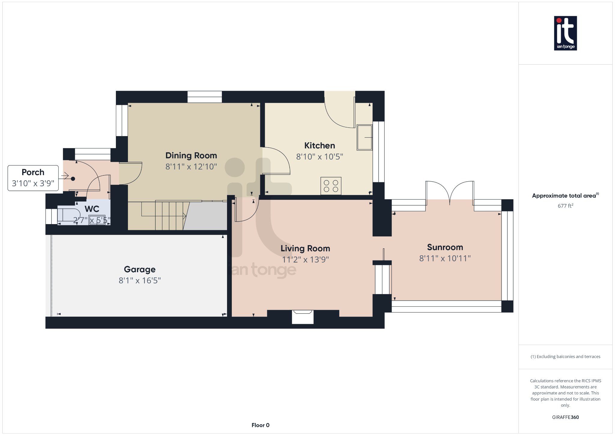 3 bedroom detached house For Sale in Stockport - Floorplan 2.