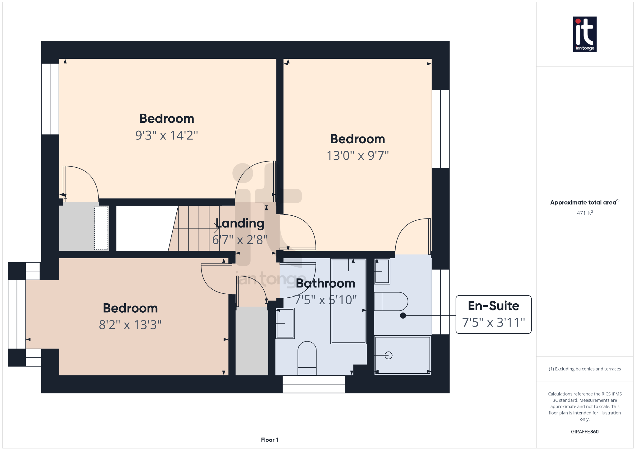 3 bedroom detached house For Sale in Stockport - Floorplan 3.