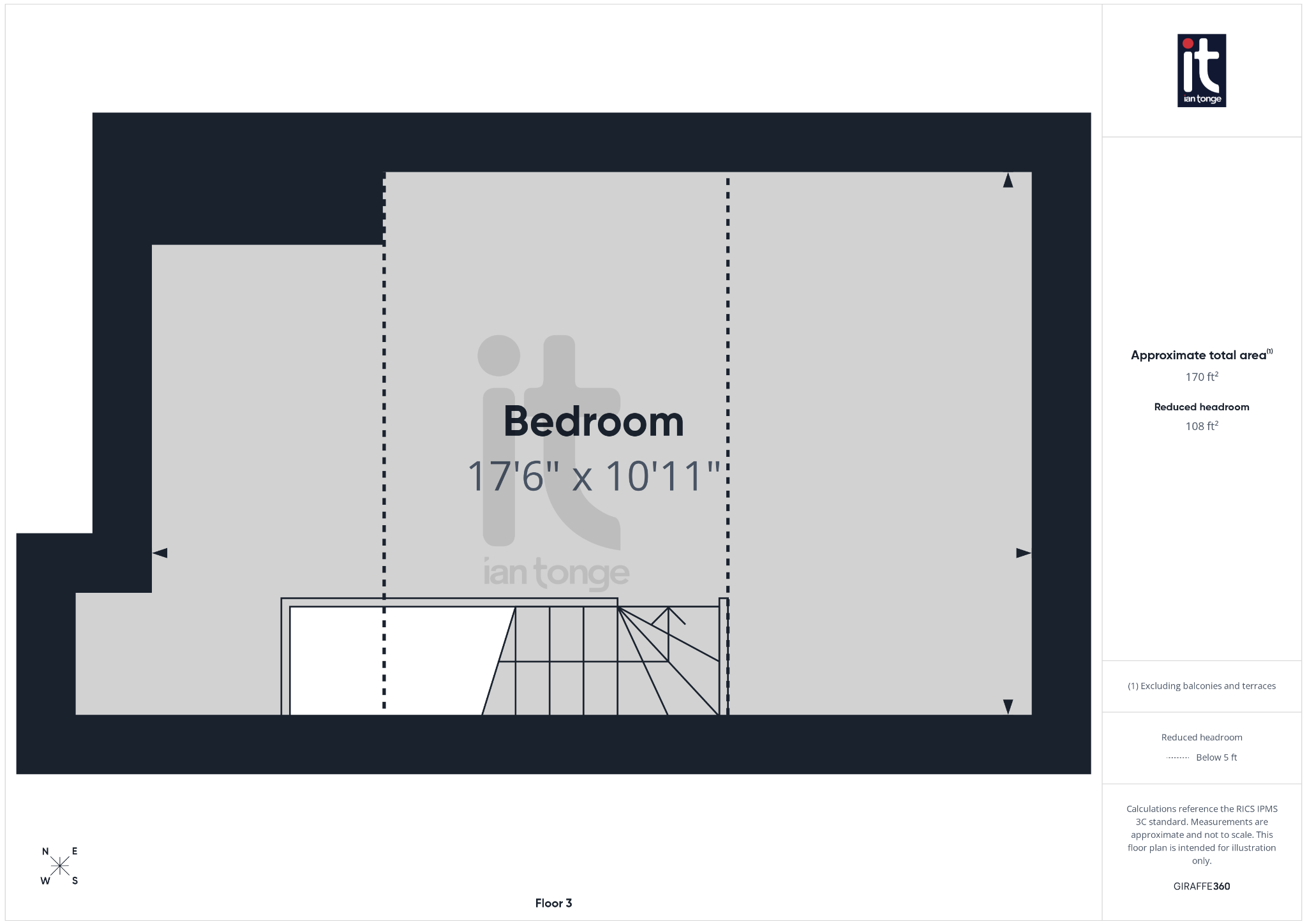 3 bedroom mid terraced house For Sale in Stockport - Floorplan 5.