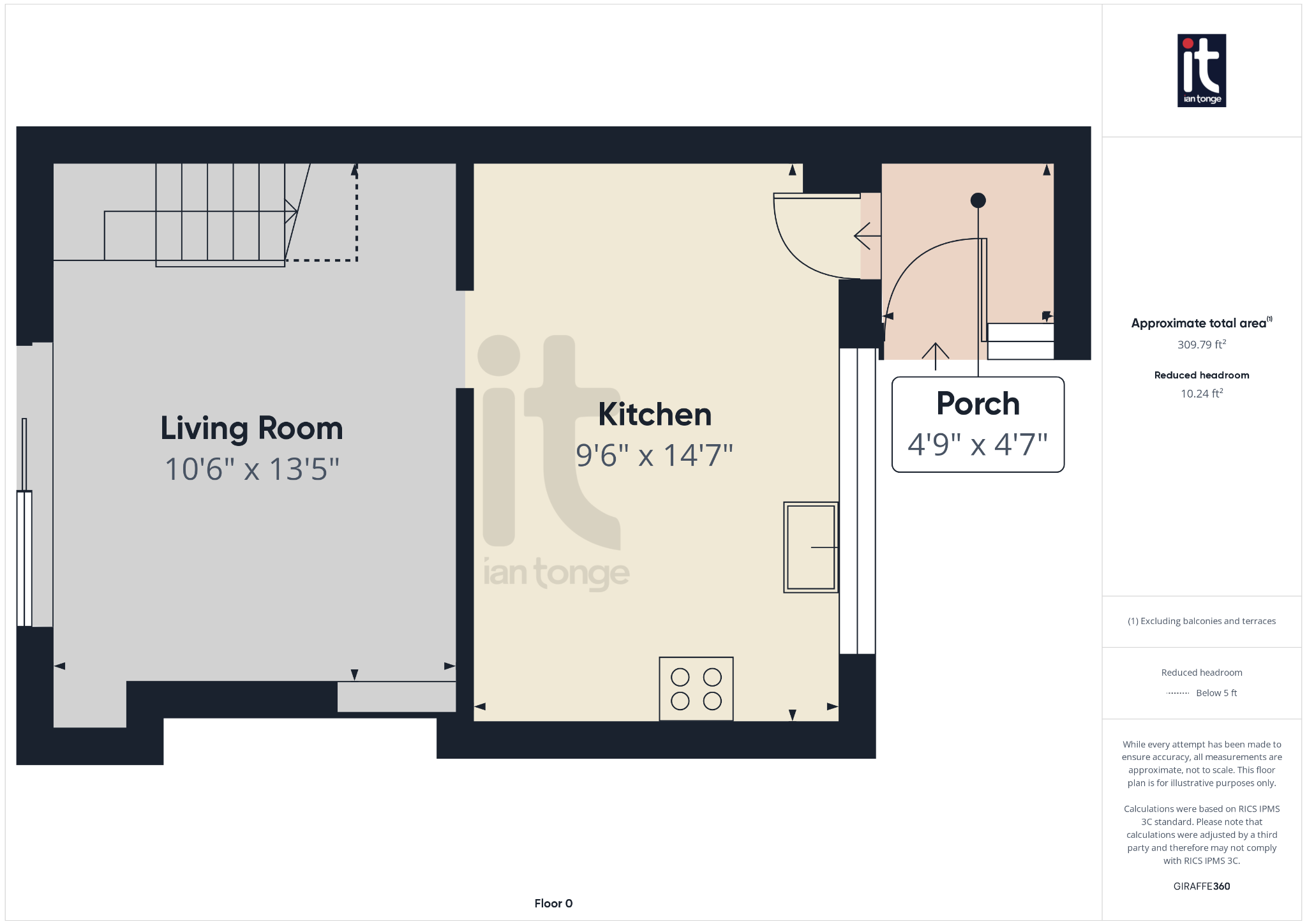 2 bedroom end terraced house Under Offer in Stockport - Floorplan 2.