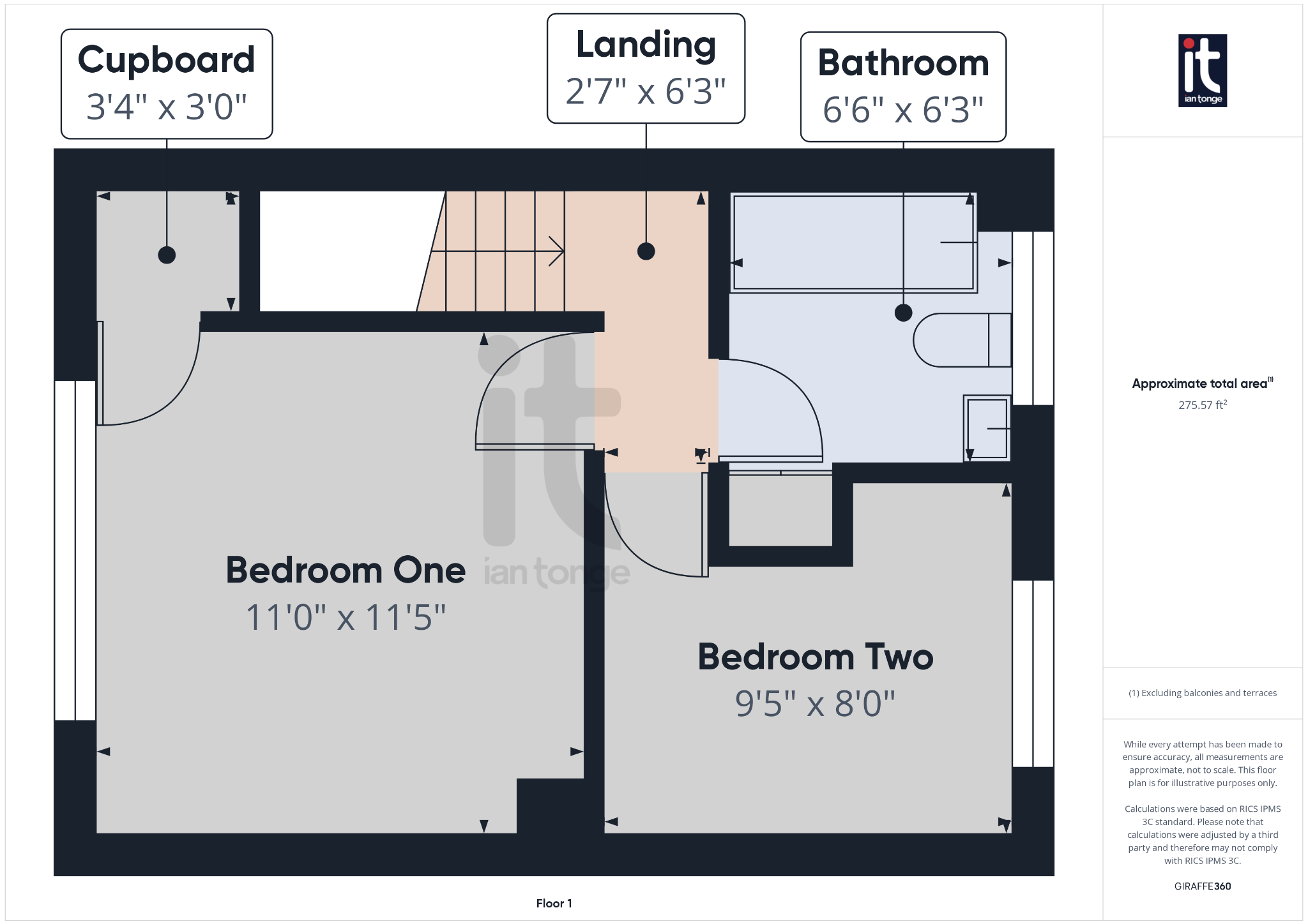2 bedroom end terraced house Under Offer in Stockport - Floorplan 3.