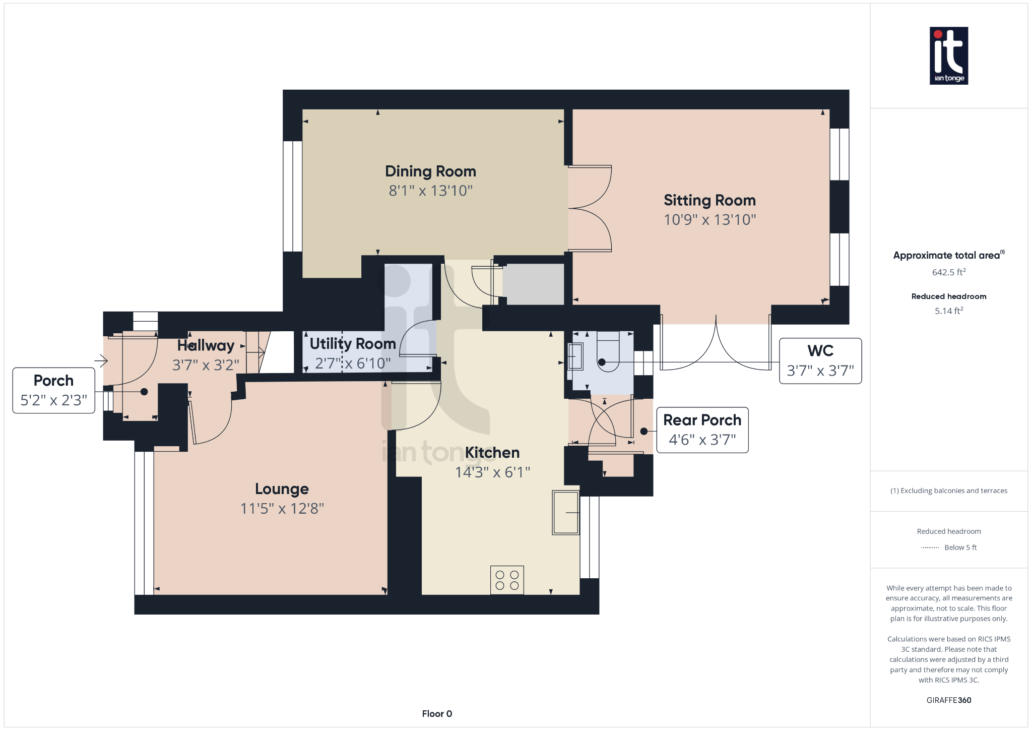 3 bedroom semi-detached house SSTC in Stockport - Floorplan 2.