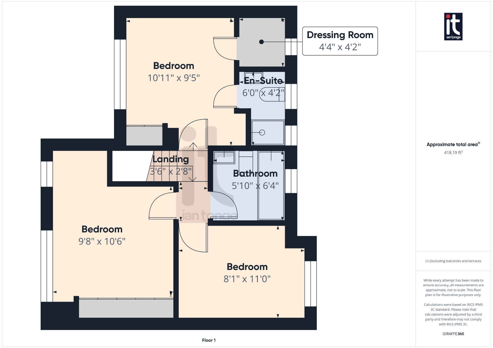 3 bedroom semi-detached house SSTC in Stockport - Floorplan 3.