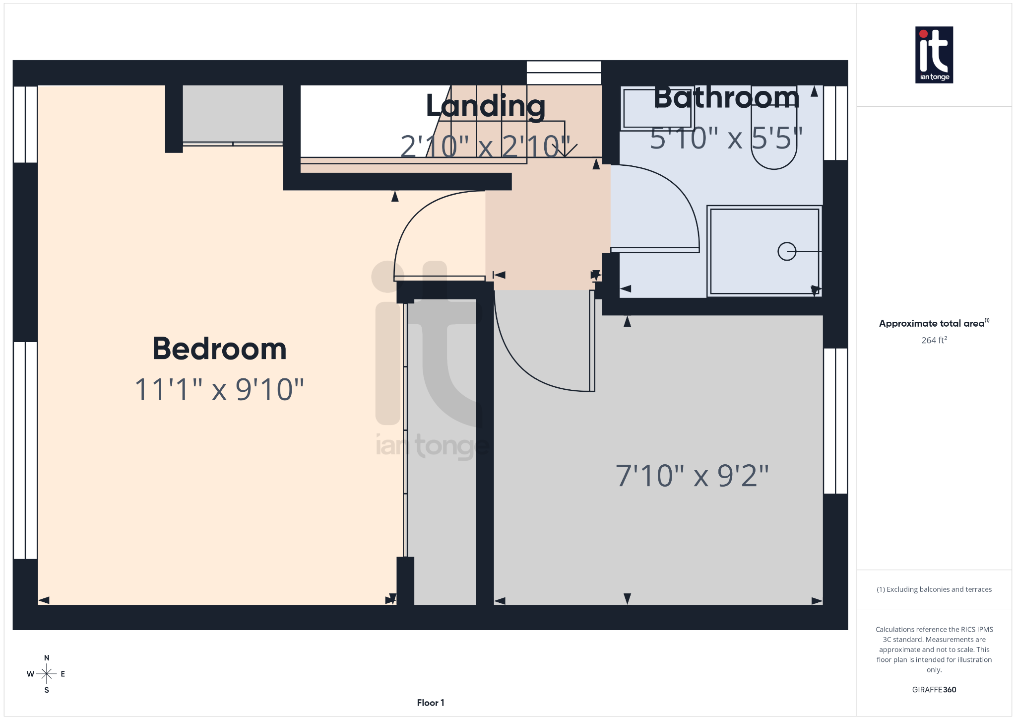 2 bedroom end terraced house For Sale in Stockport - Floorplan 3.