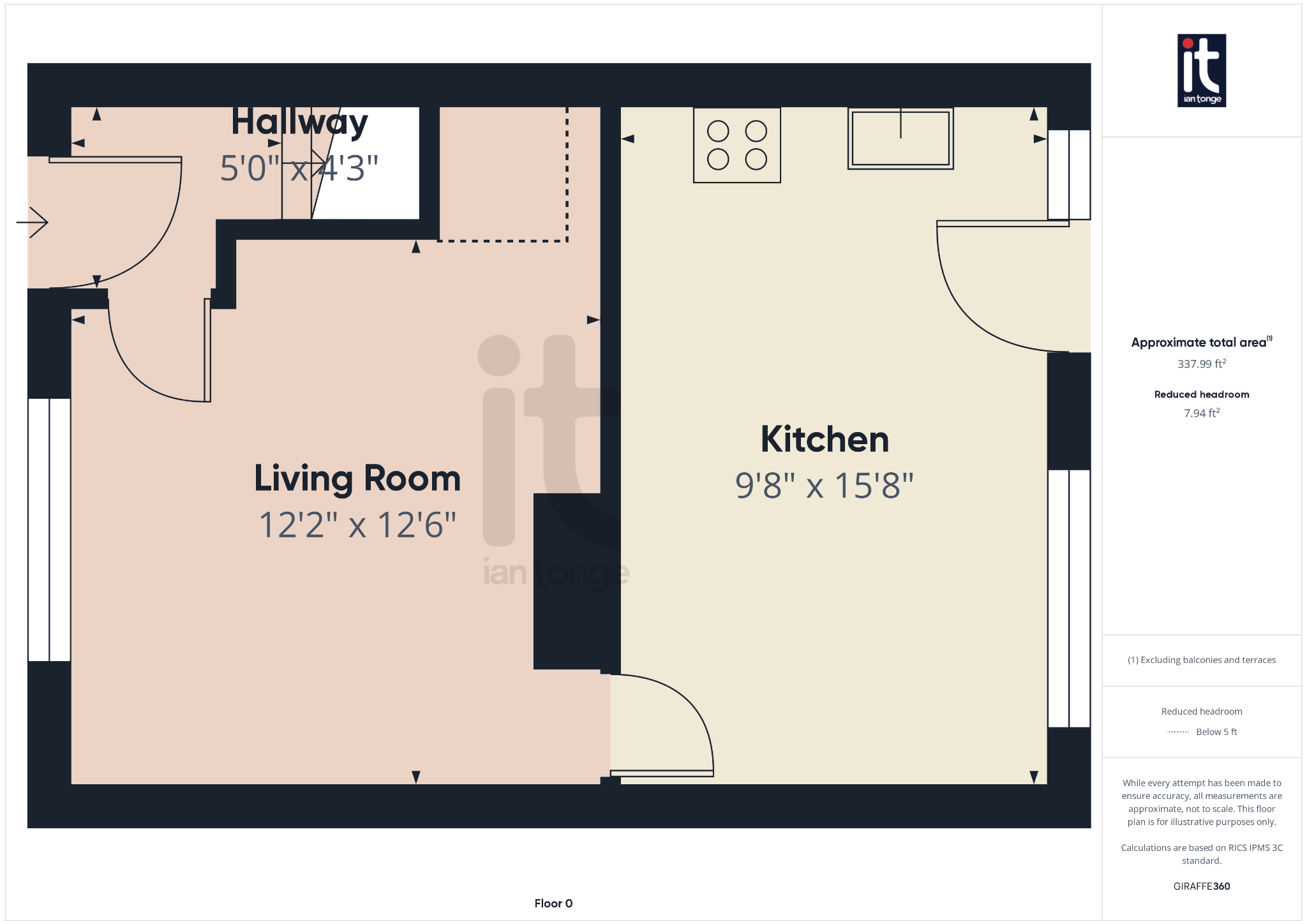 2 bedroom mid terraced house SSTC in Stockport - Floorplan 3.