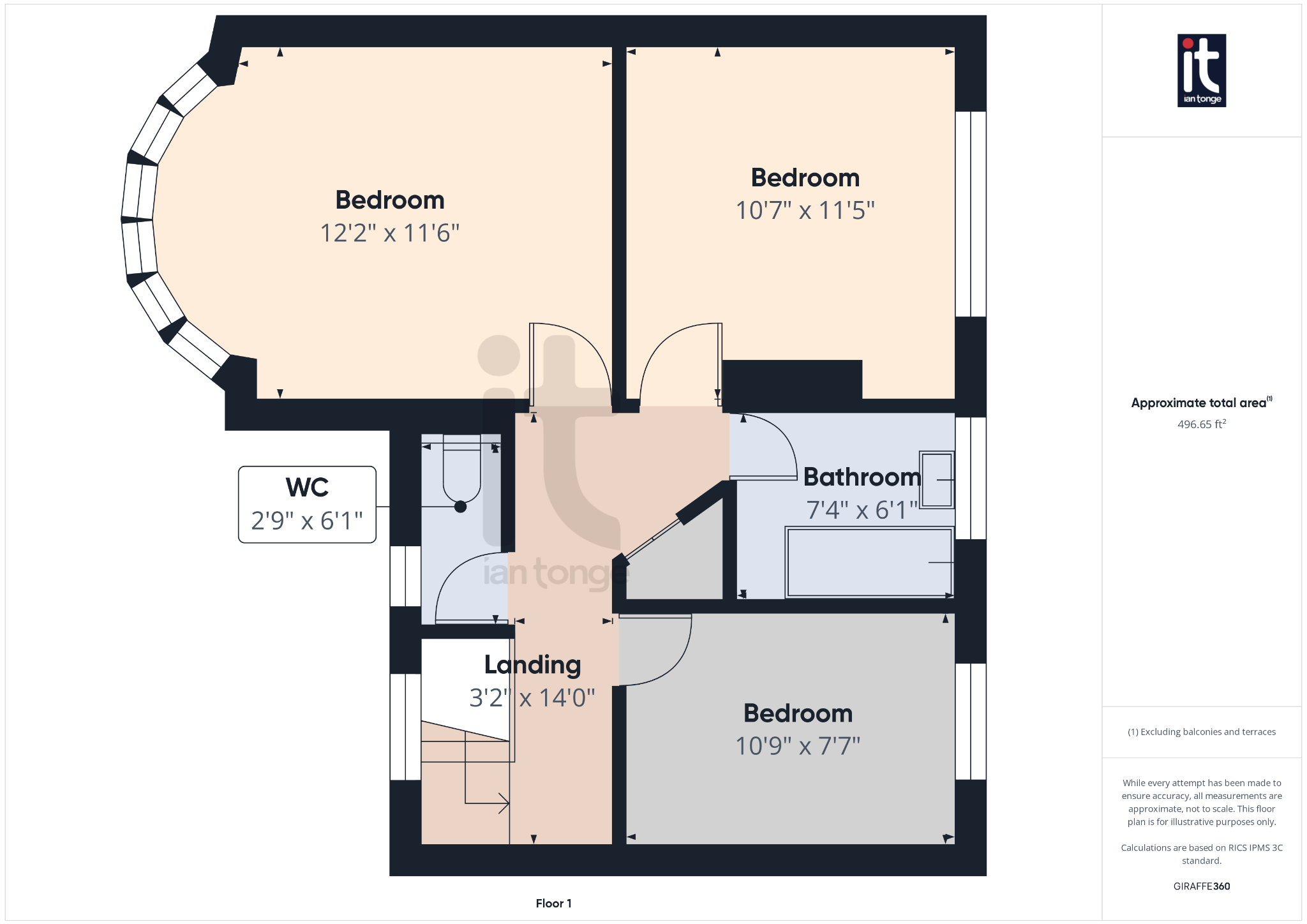 3 bedroom detached house Sold in Stockport - Floorplan 3.