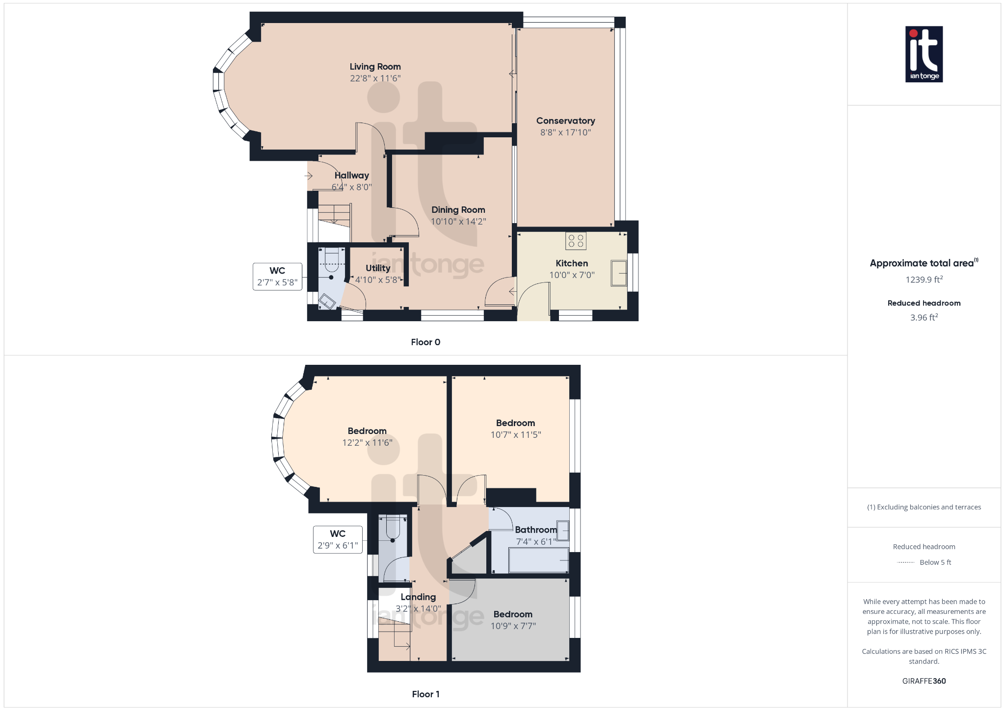 3 bedroom detached house Sold in Stockport - Floorplan 1.