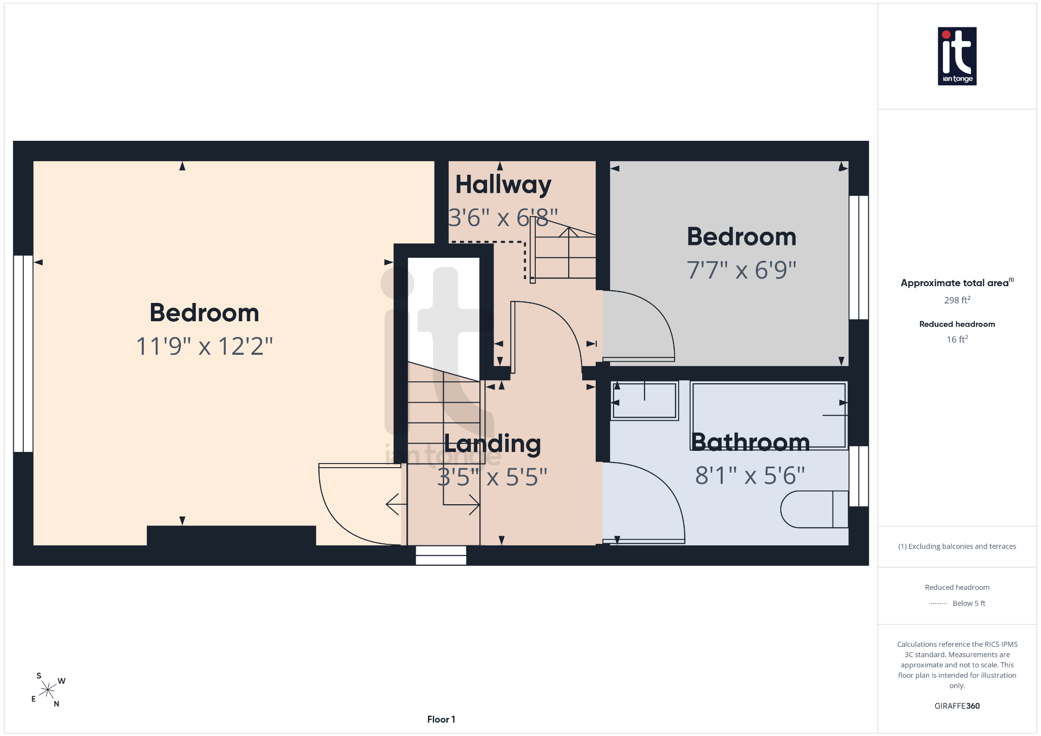 2 bedroom semi-detached house For Sale in Stockport - Floorplan 2.