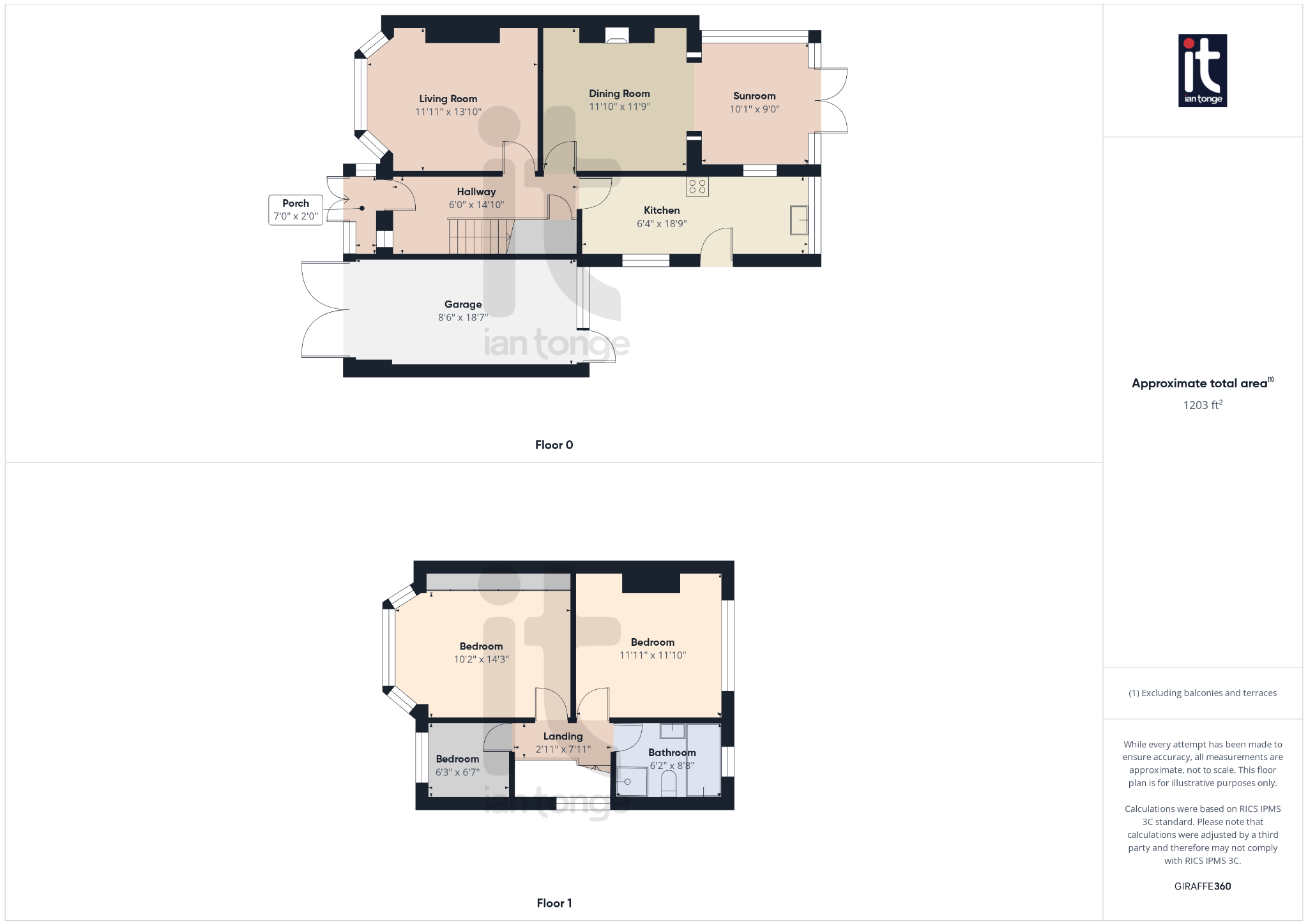 3 bedroom semi-detached house SSTC in Stockport - Floorplan 1.
