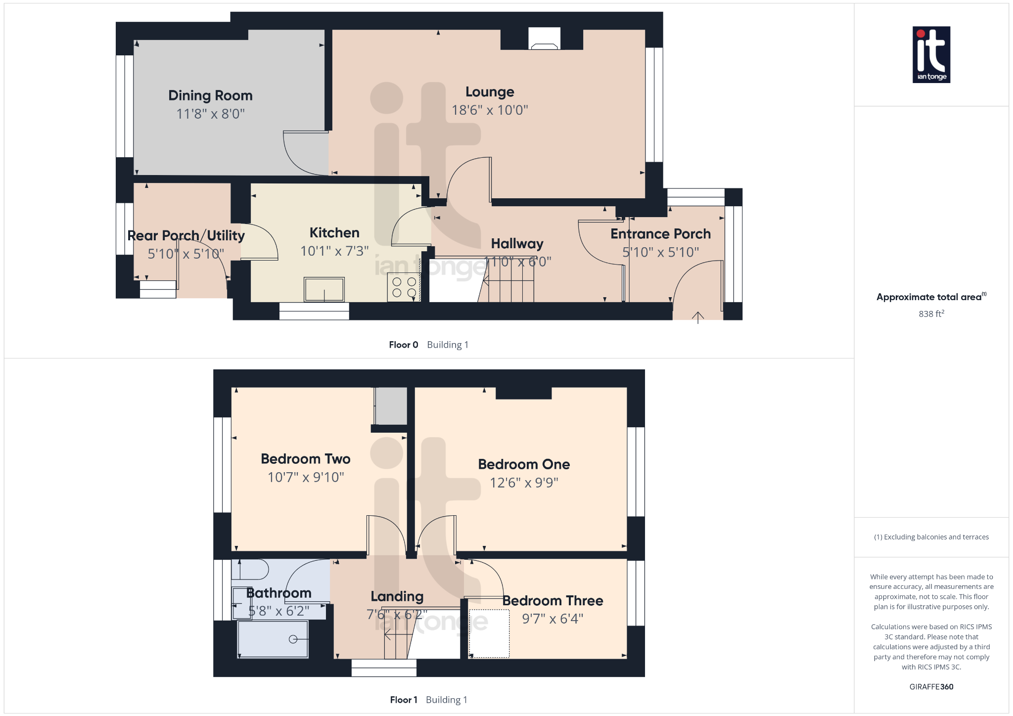 3 bedroom semi-detached house Sold in Stockport - Floorplan 1.