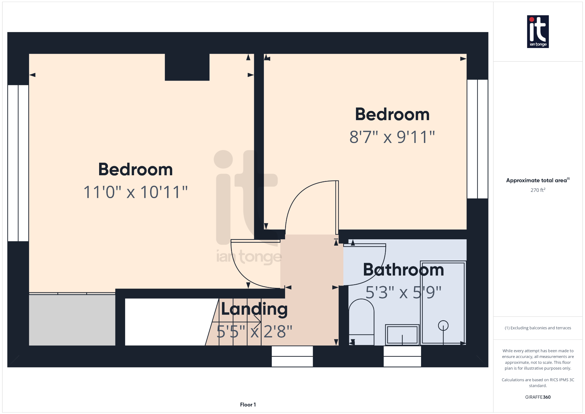 2 bedroom semi-detached house SSTC in Stockport - Floorplan 3.