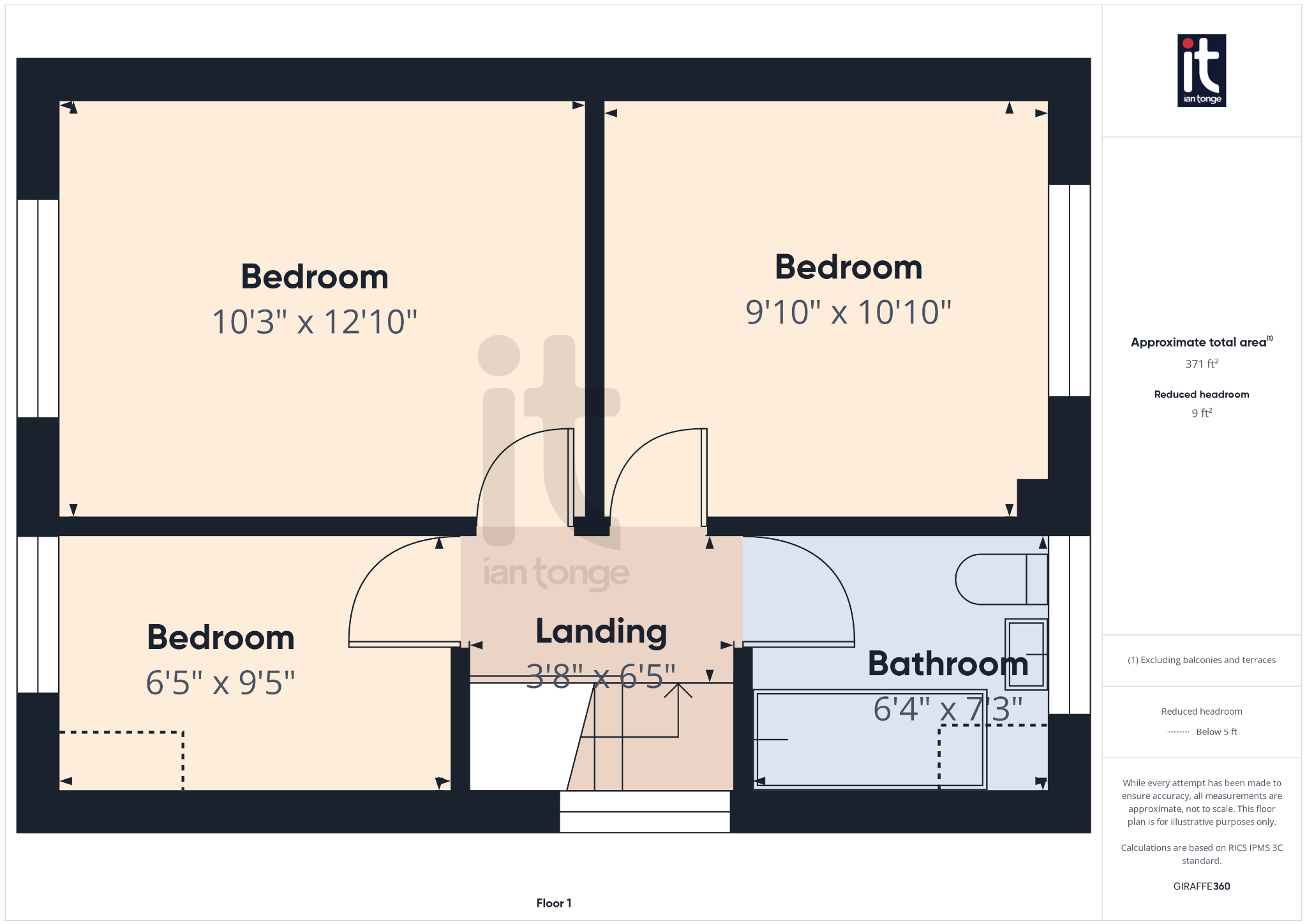 3 bedroom semi-detached house SSTC in Stockport - Floorplan 3.