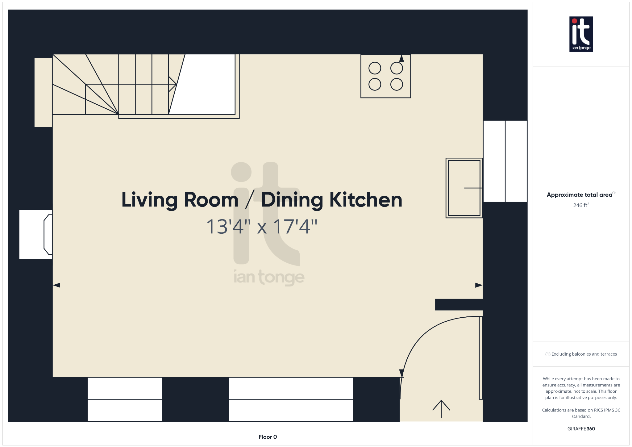 2 bedroom cottage house For Sale in Stockport - Floorplan 2.
