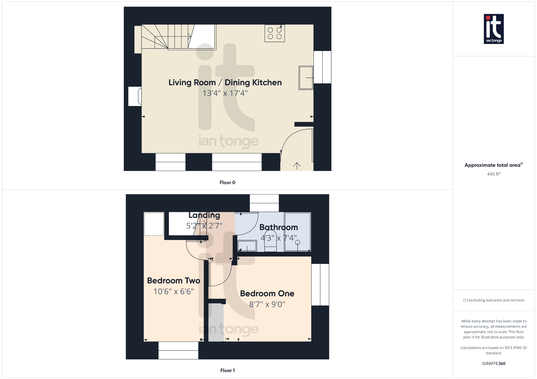 2 bedroom cottage house For Sale in Stockport - Floorplan 1.