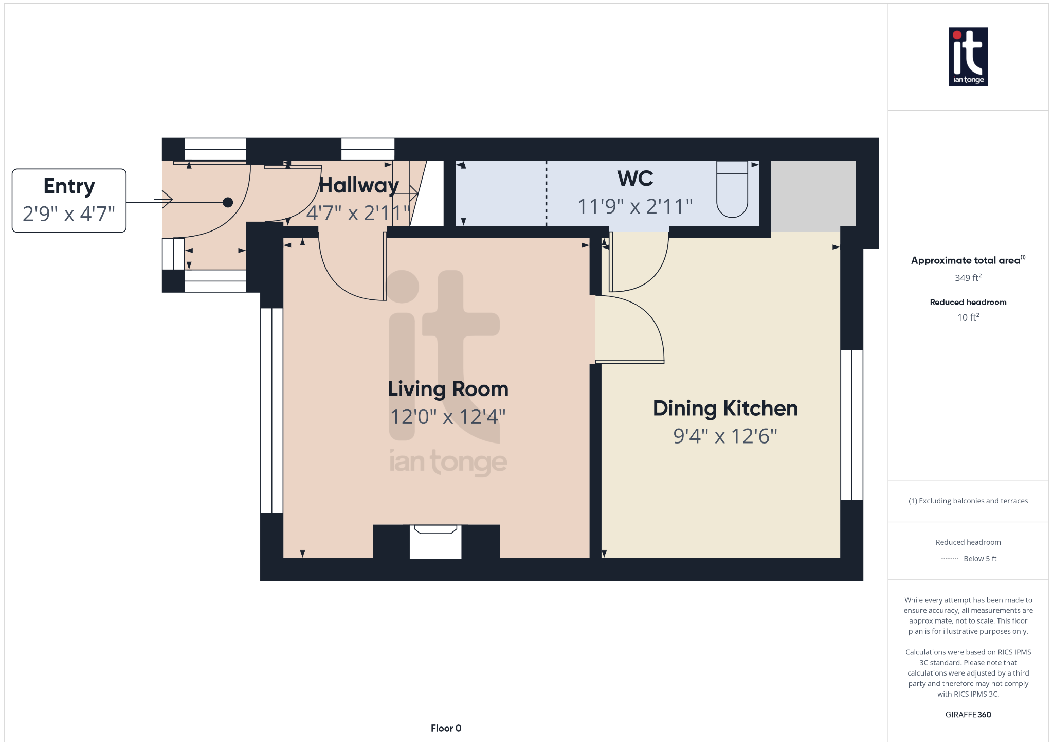 2 bedroom semi-detached house SSTC in Stockport - Floorplan 2.