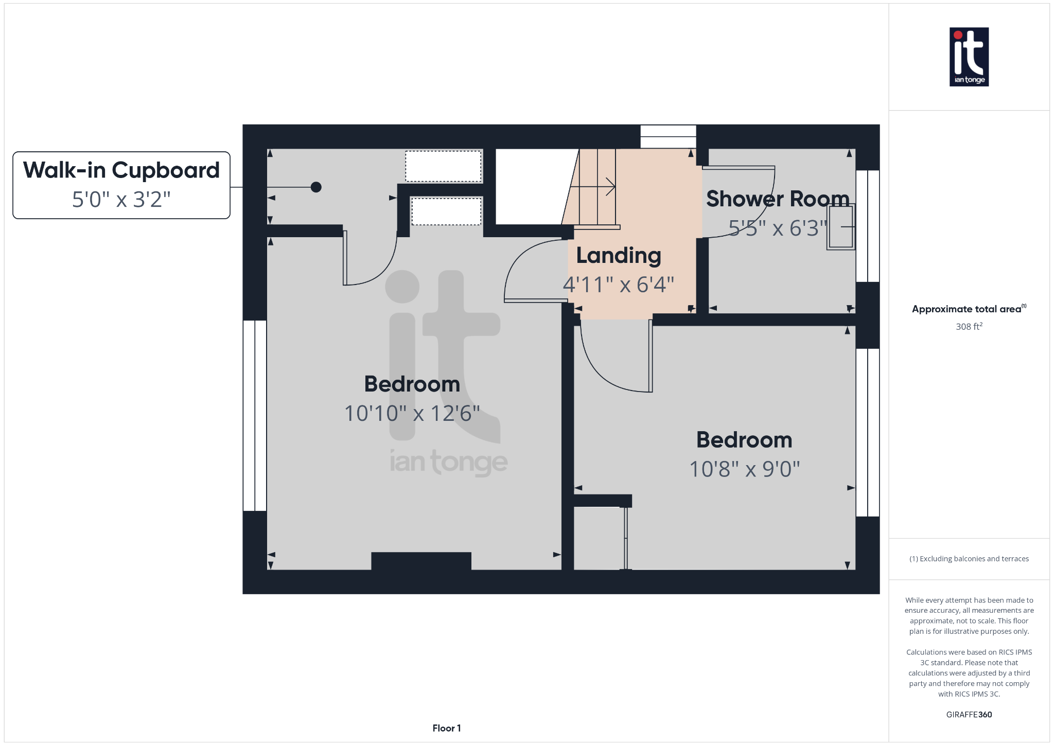 2 bedroom semi-detached house SSTC in Stockport - Floorplan 3.