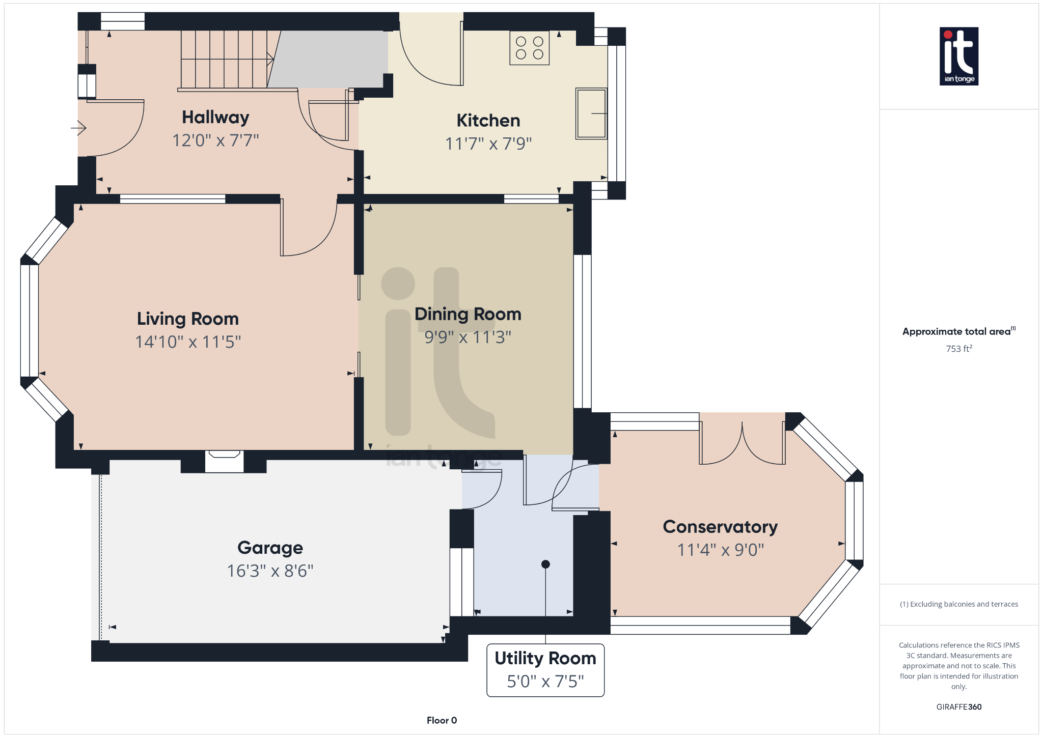 3 bedroom link detached house Under Offer in Stockport - Floorplan 3.