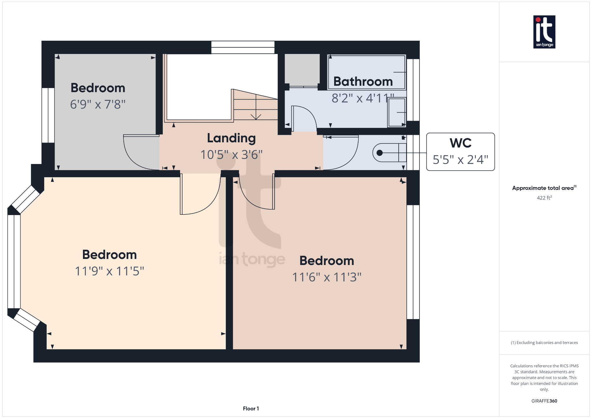 3 bedroom link detached house Under Offer in Stockport - Floorplan 2.