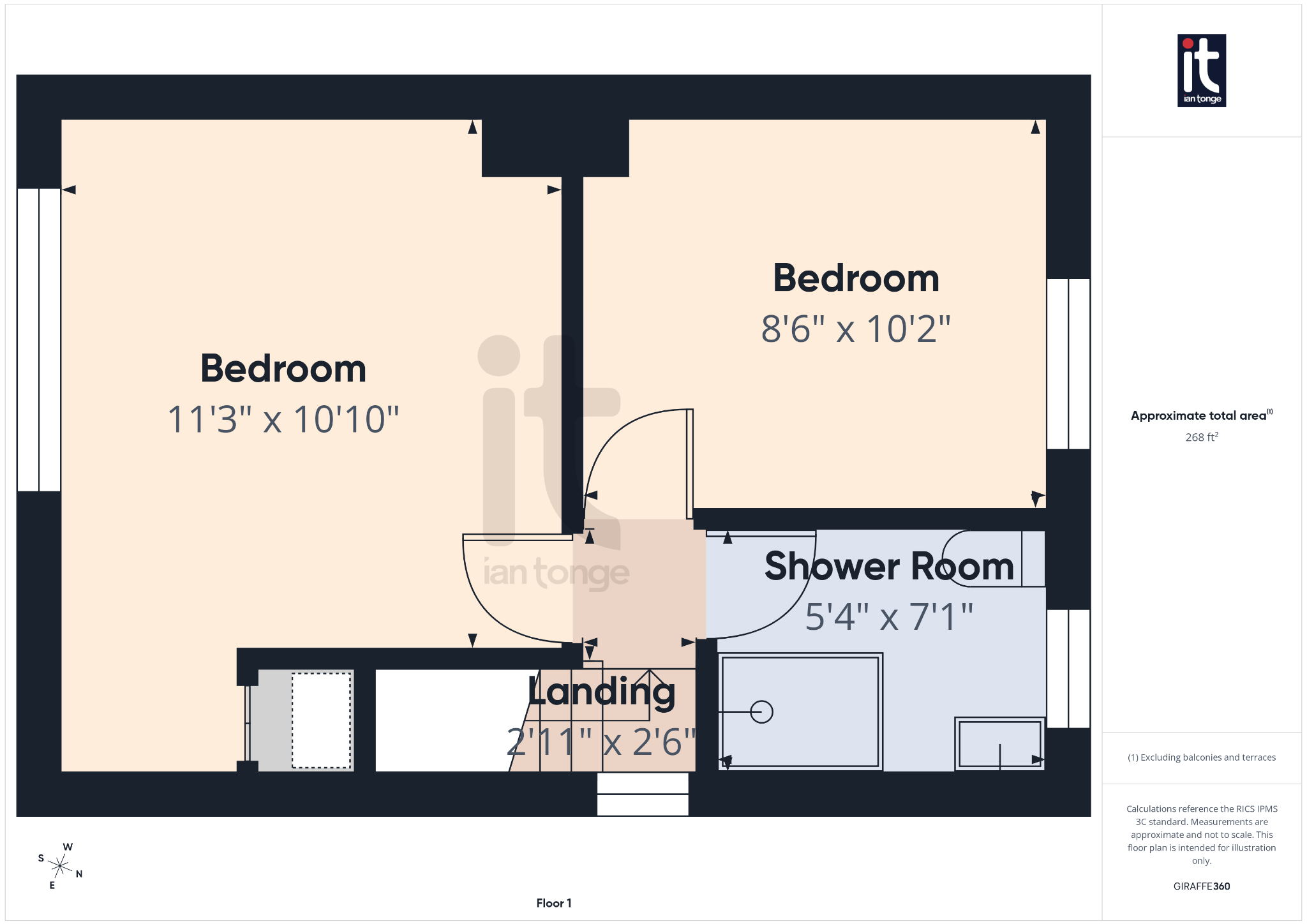 2 bedroom semi-detached house SSTC in Stockport - Floorplan 3.