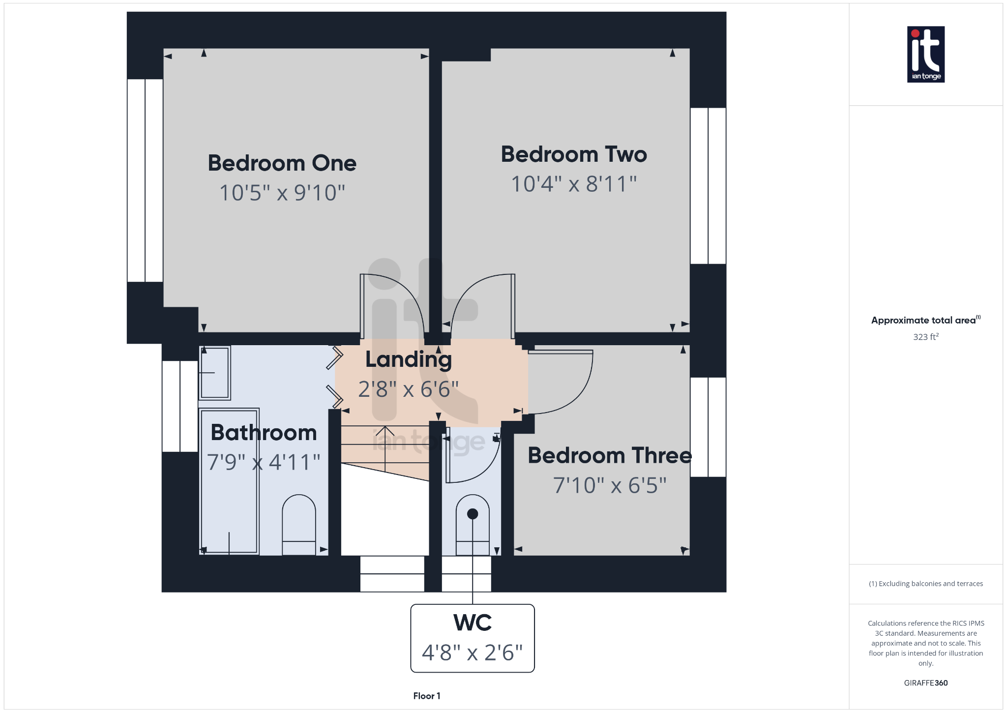 3 bedroom semi-detached house SSTC in Stockport - Floorplan 1.