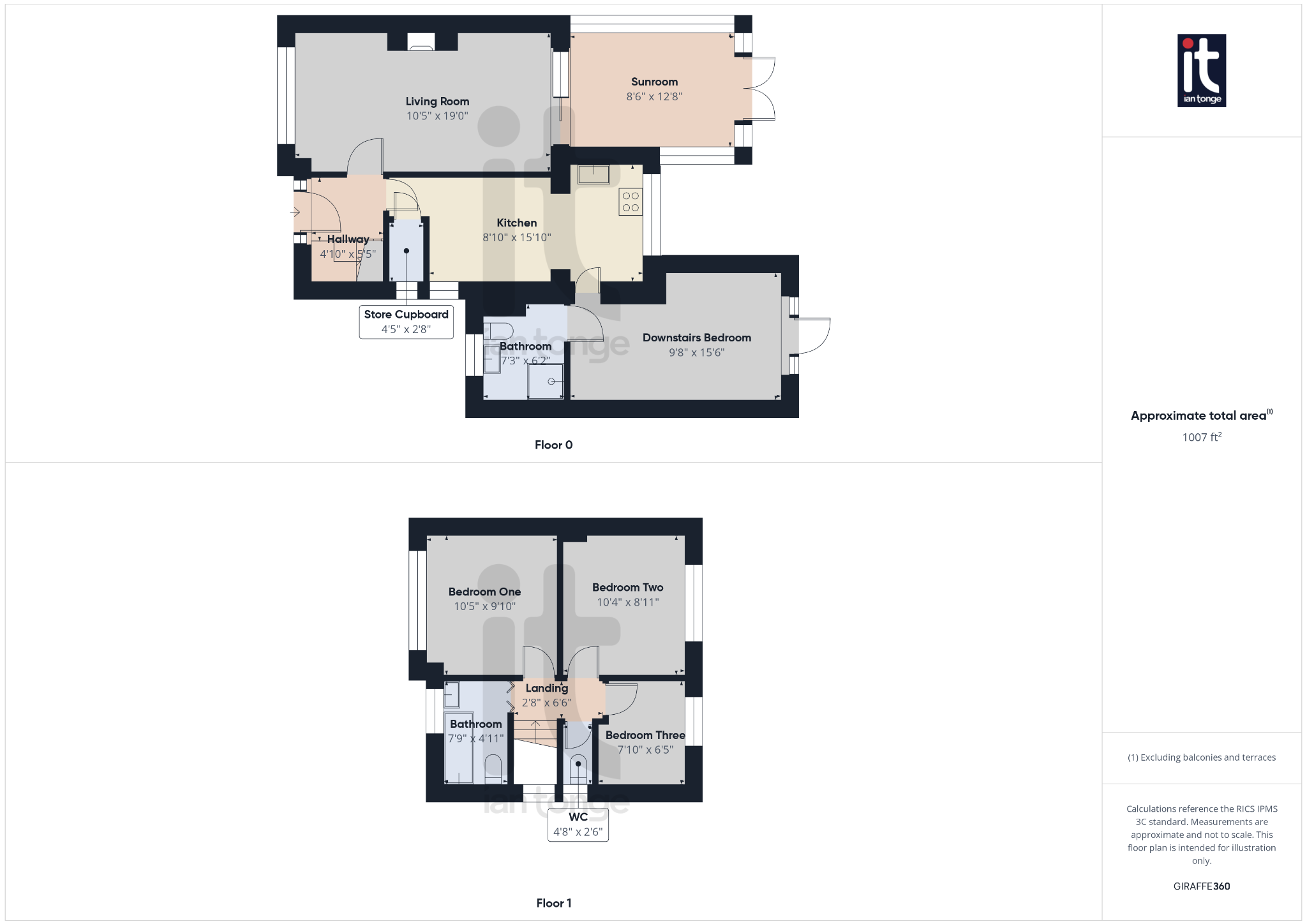 3 bedroom semi-detached house SSTC in Stockport - Floorplan 3.