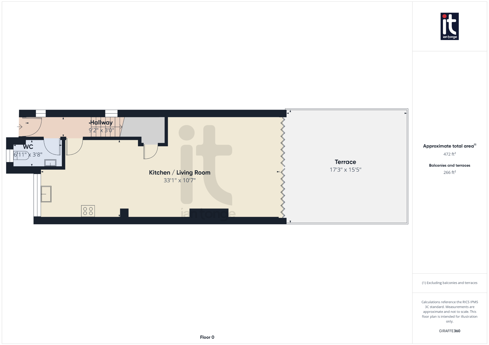 3 bedroom end terraced house For Sale in Stockport - Floorplan 2.