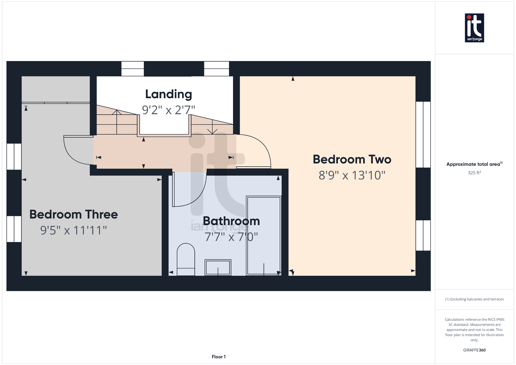 3 bedroom end terraced house For Sale in Stockport - Floorplan 3.