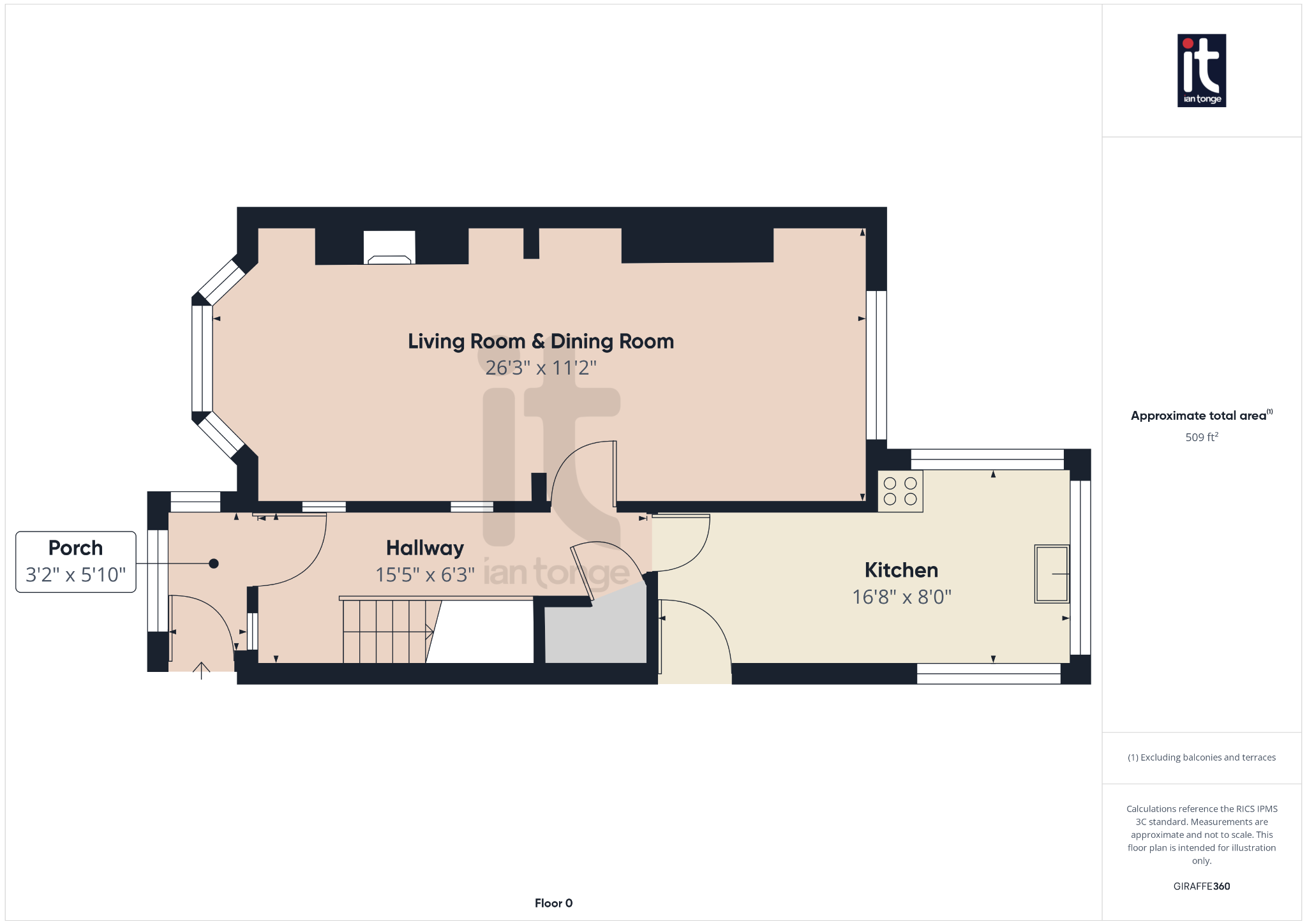 3 bedroom semi-detached house SSTC in Stockport - Floorplan 2.
