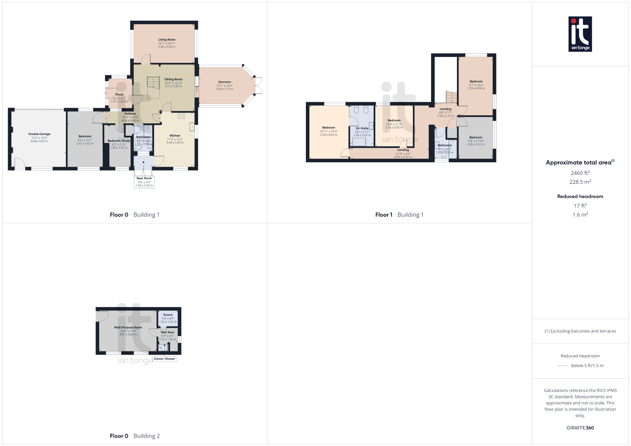 6 bedroom detached house Under Offer in Stockport - Floorplan 1.