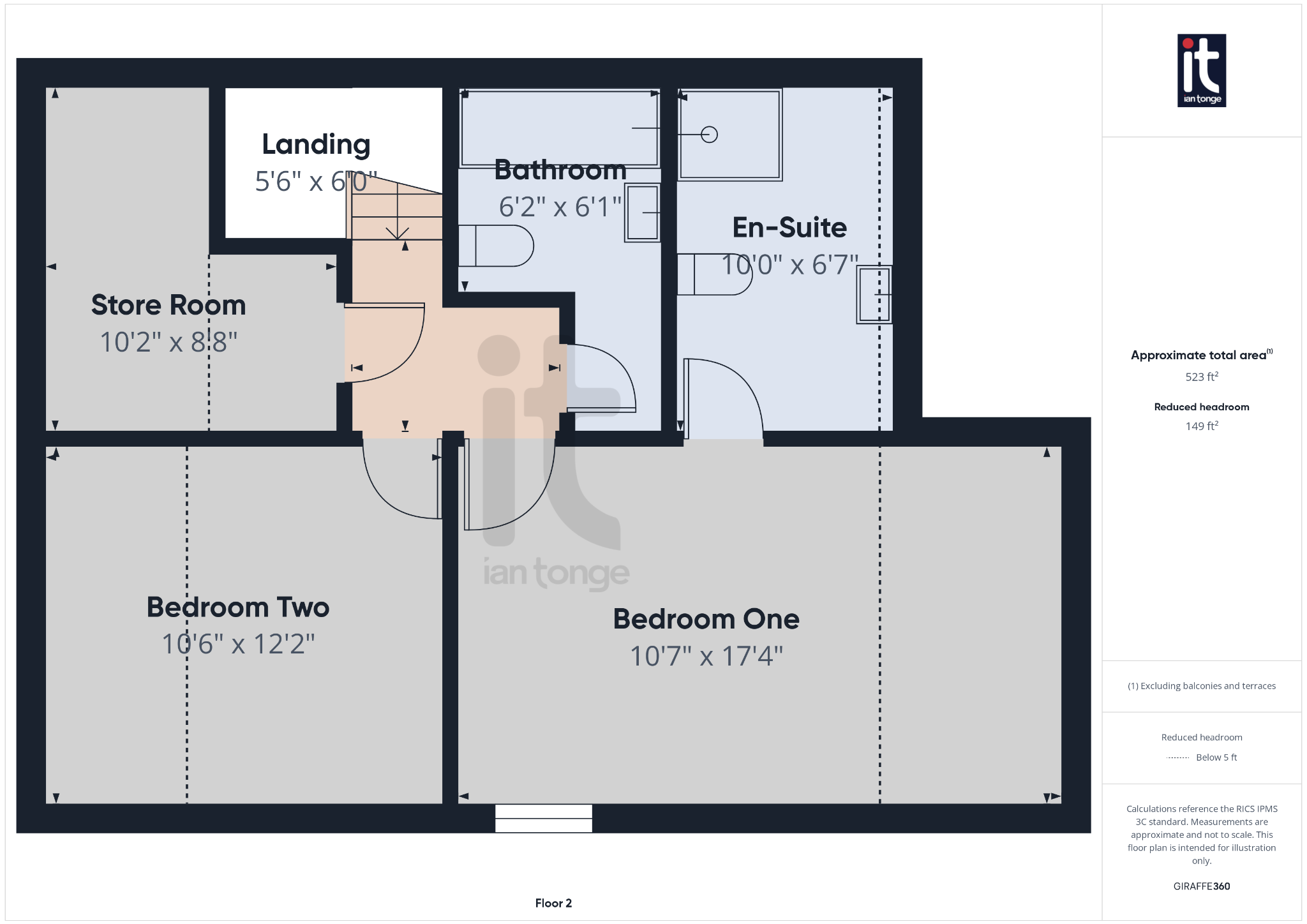 2 bedroom apartment flat/apartment To Let in Stockport - Floorplan 4.
