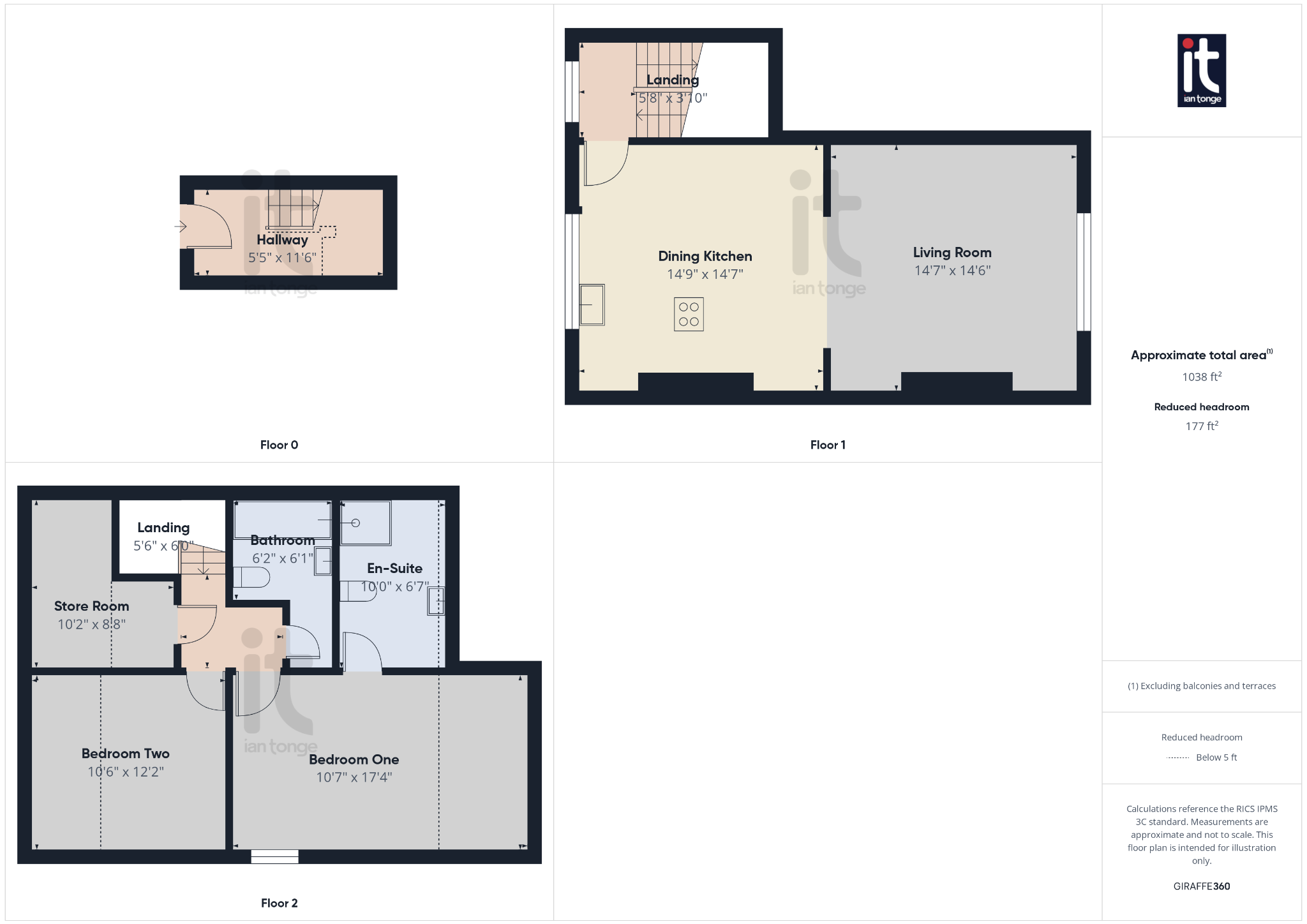 2 bedroom apartment flat/apartment To Let in Stockport - Floorplan 1.