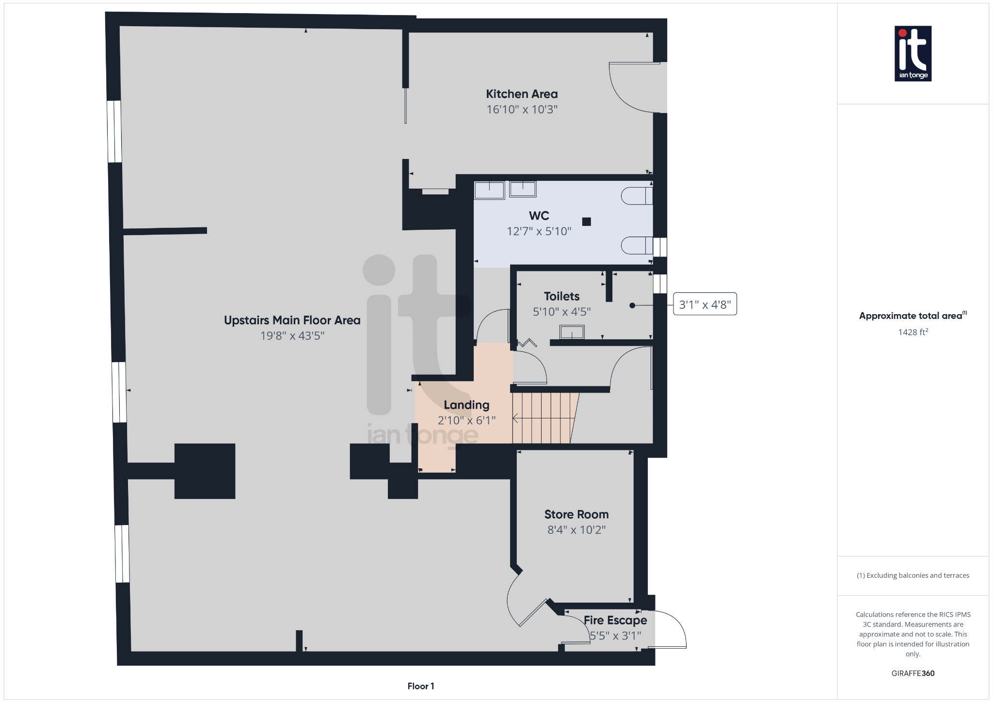 Commercial Property Under Offer in Stockport - Floorplan 3.