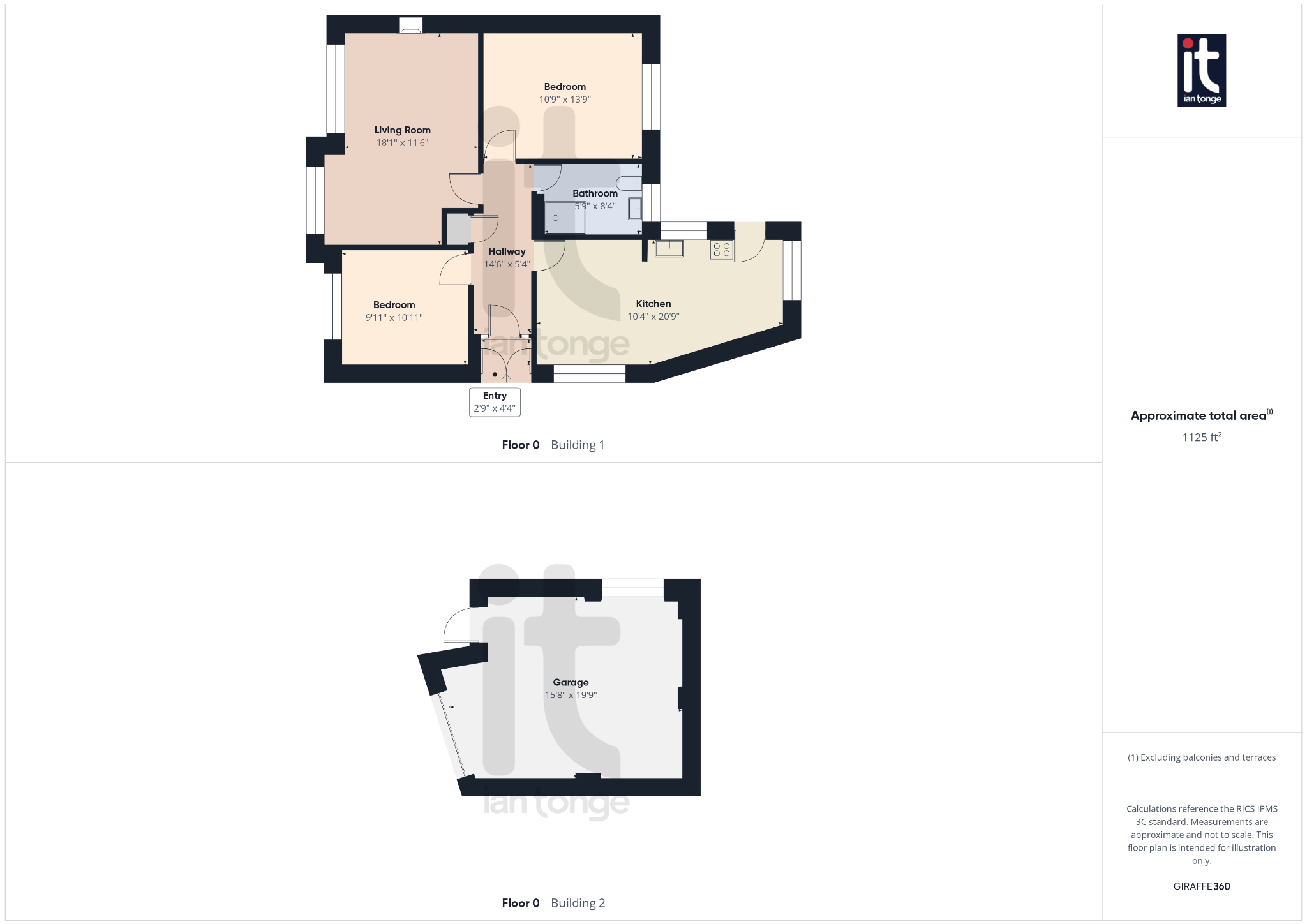 2 bedroom detached bungalow For Sale in Stockport - Floorplan 3.