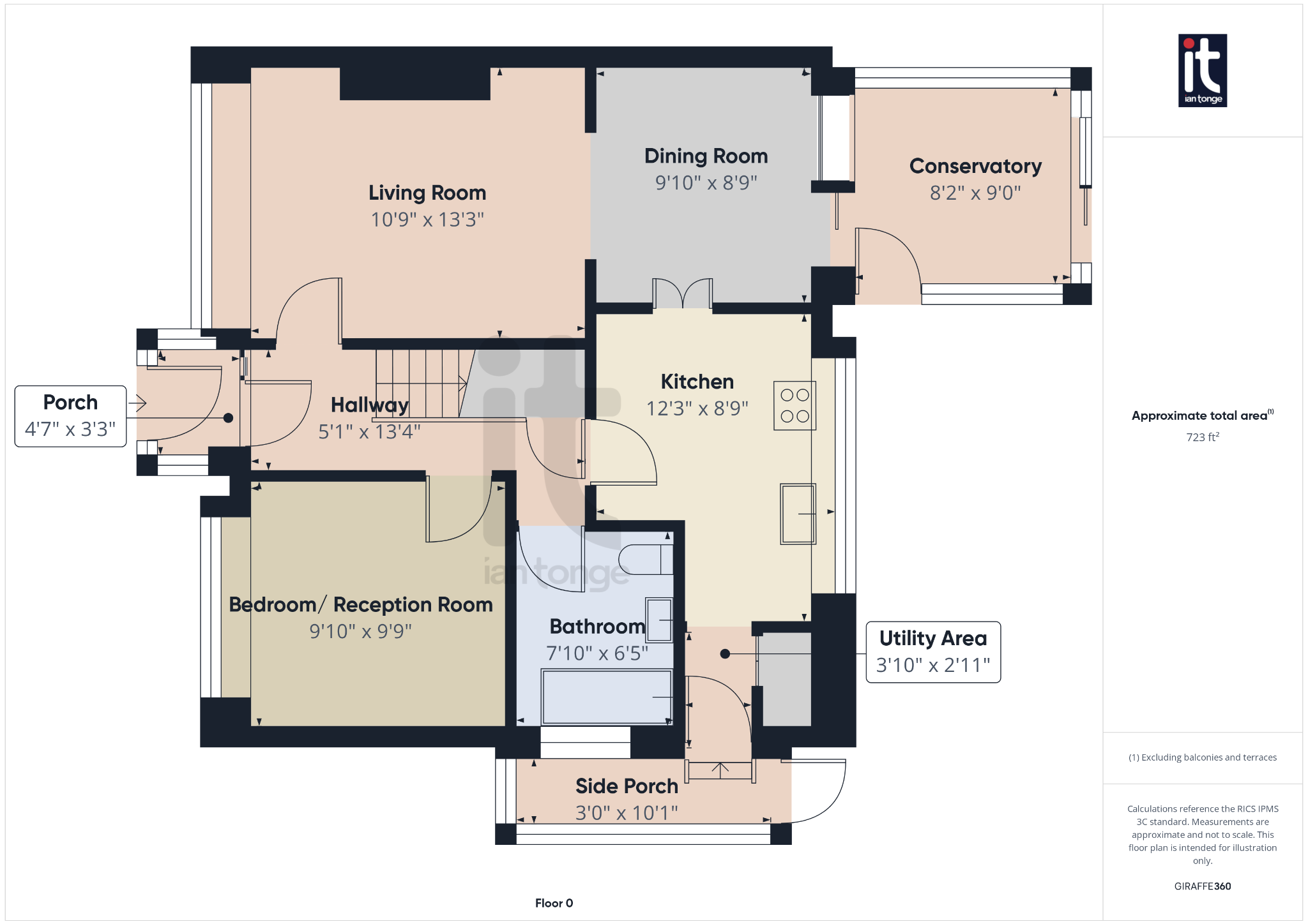 3 bedroom semi-detached dormer house Under Offer in Stockport - Floorplan 2.