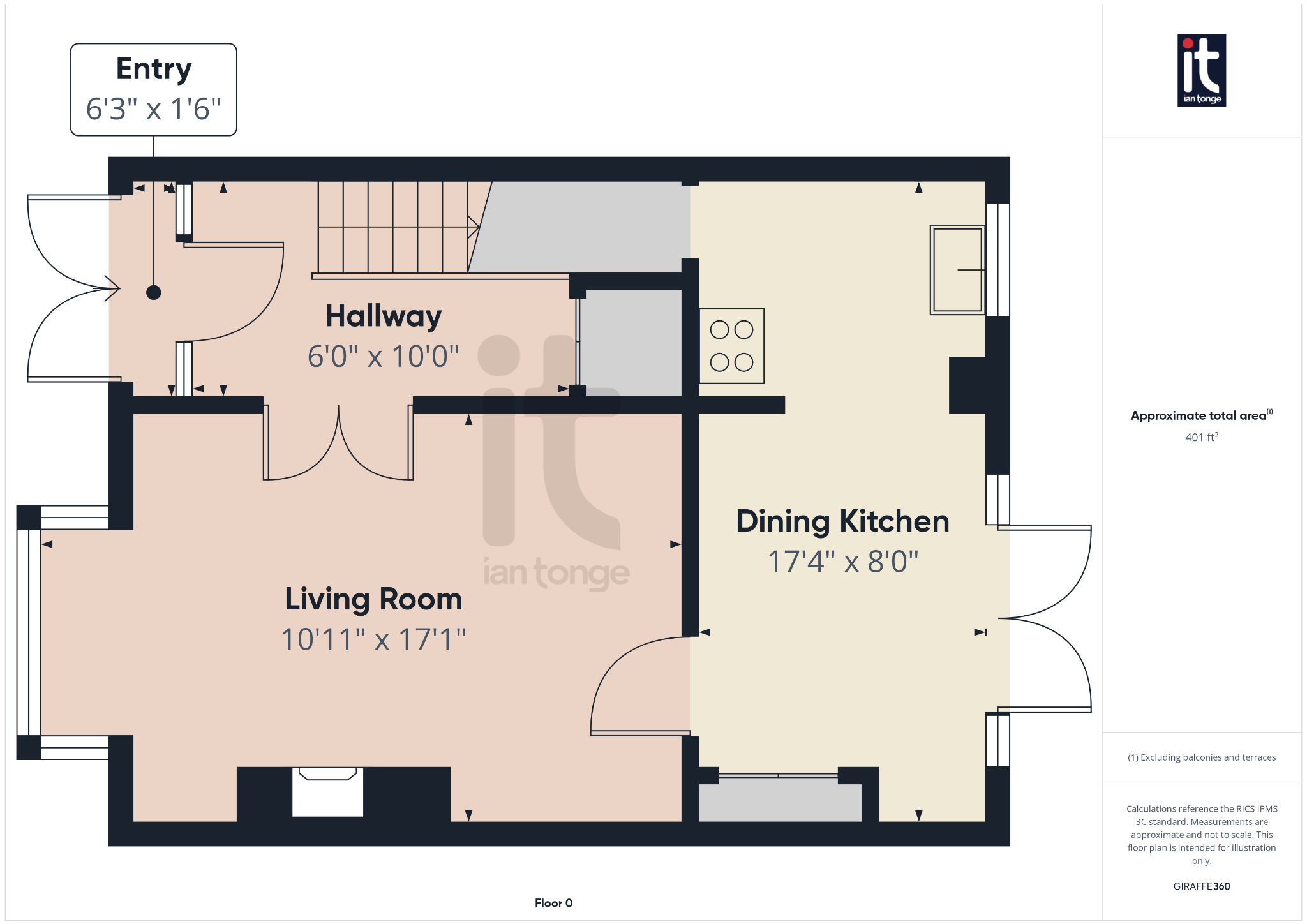 3 bedroom semi-detached house SSTC in Stockport - Floorplan 2.