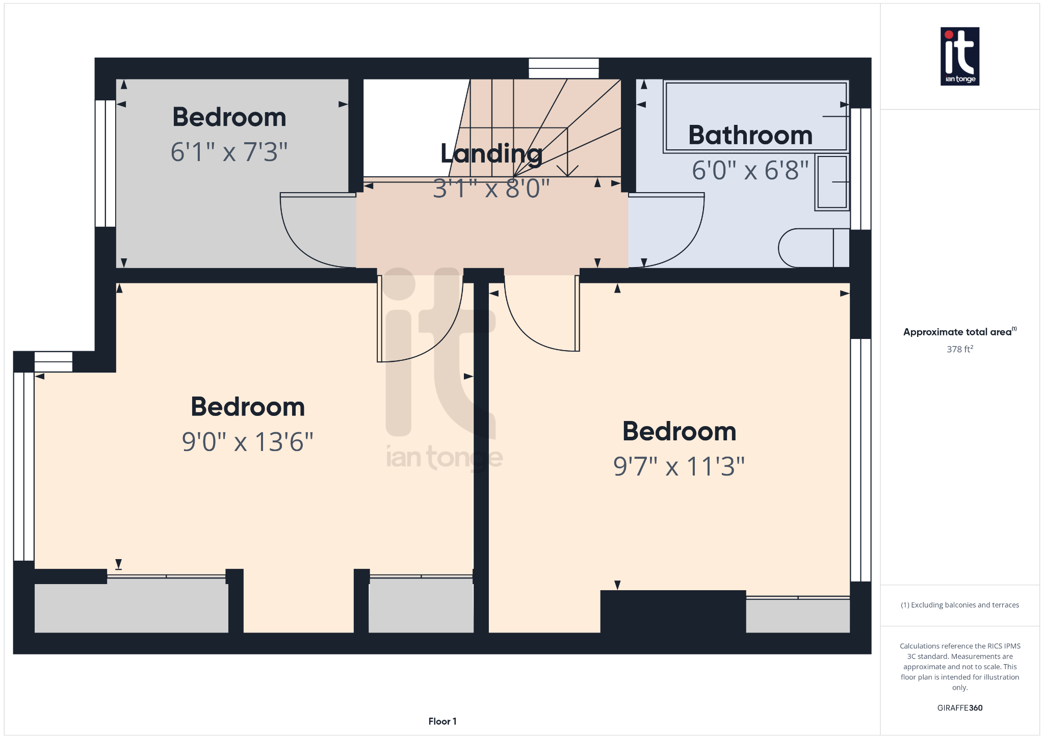 3 bedroom semi-detached house SSTC in Stockport - Floorplan 3.