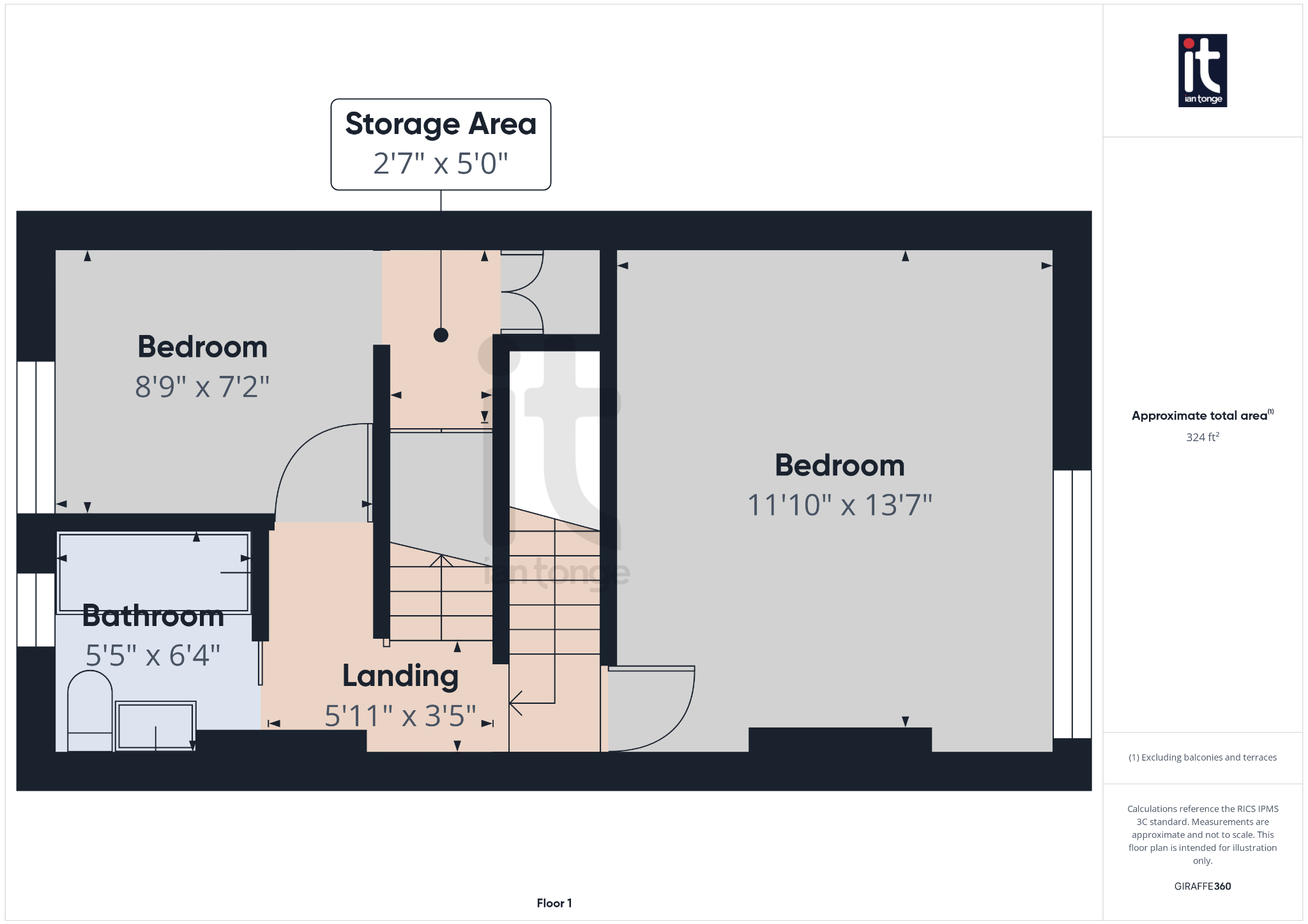 3 bedroom semi-detached house SSTC in Stockport - Floorplan 3.