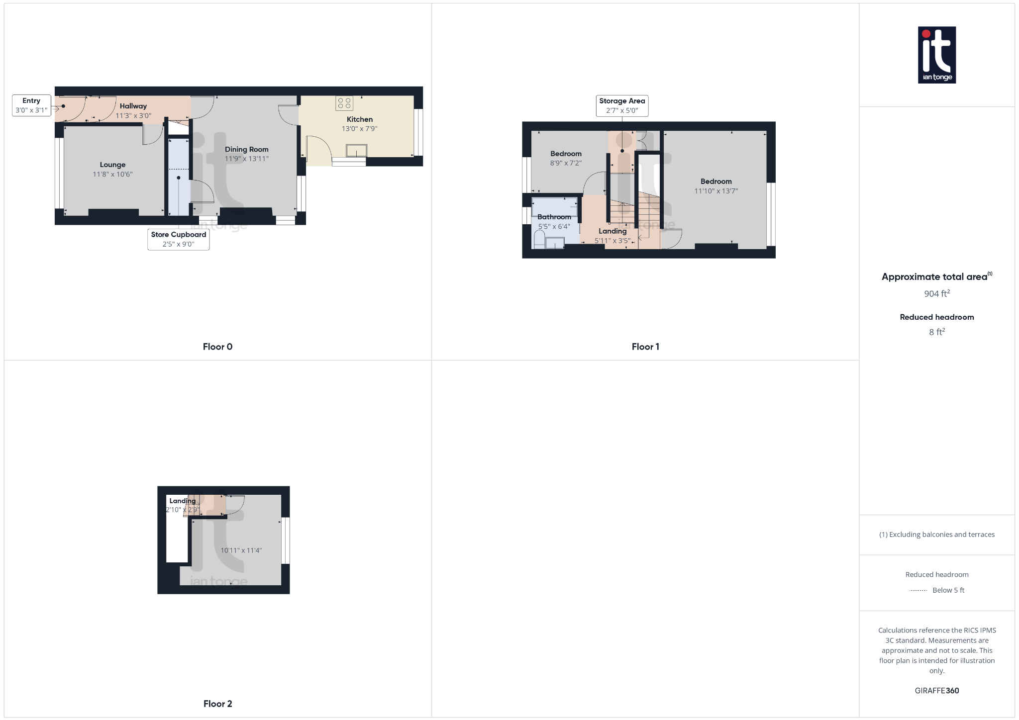 3 bedroom semi-detached house SSTC in Stockport - Floorplan 1.