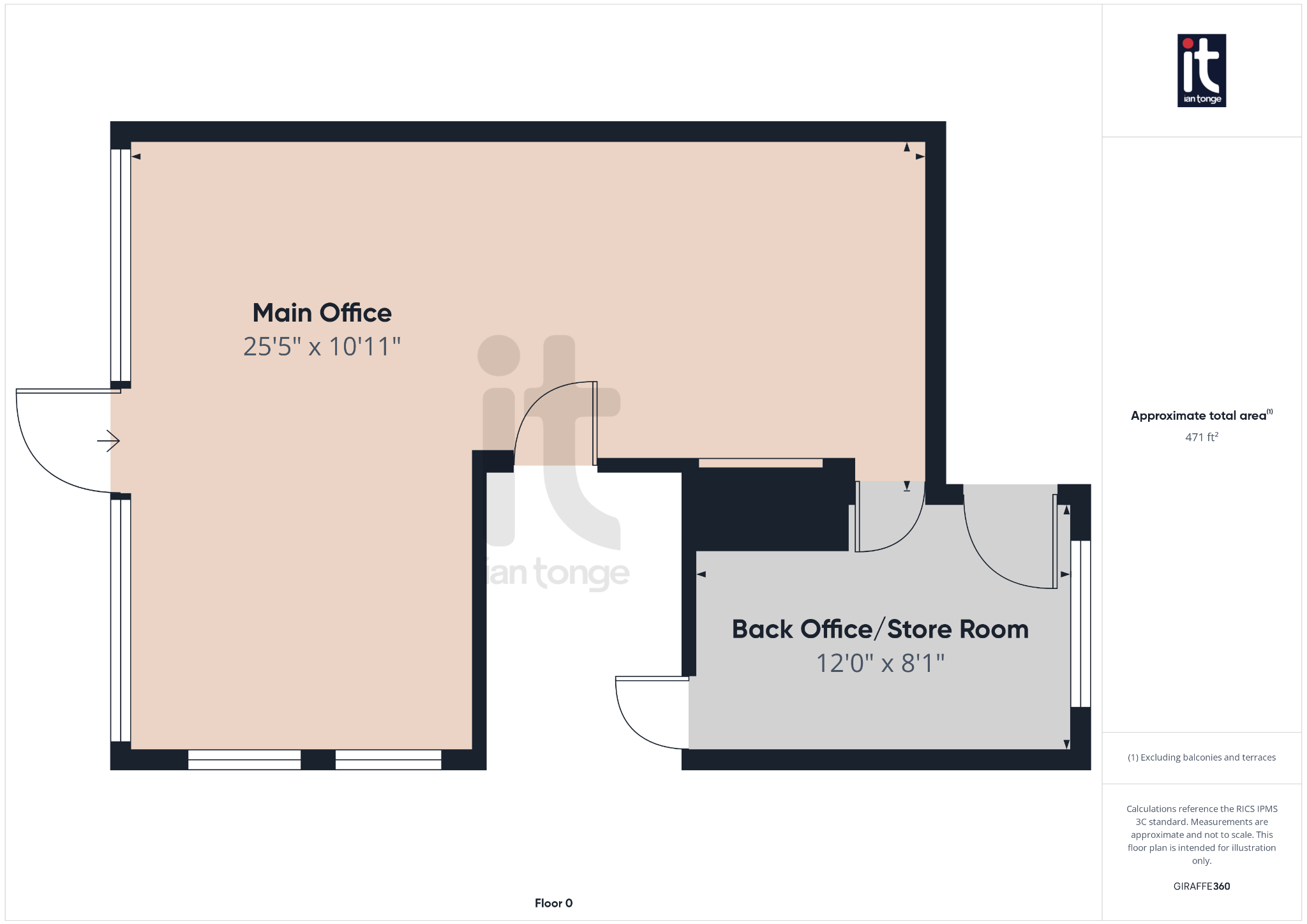 Office Under Offer in Stockport - Floorplan 3.