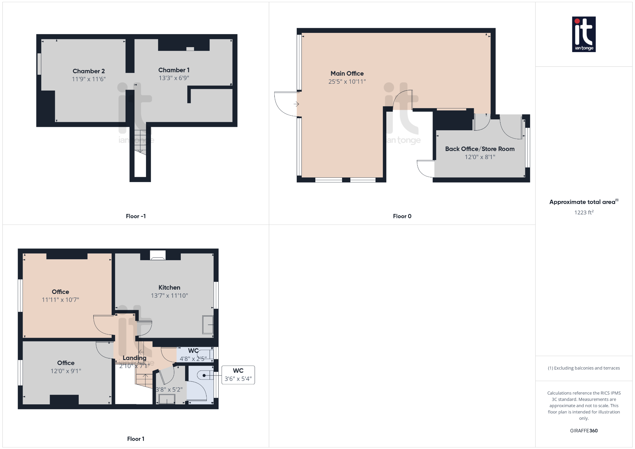 Office Under Offer in Stockport - Floorplan 1.