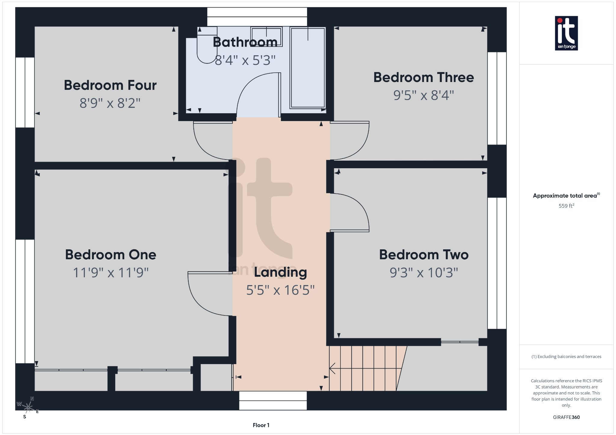 4 bedroom detached house For Sale in High Peak - Floorplan 2.