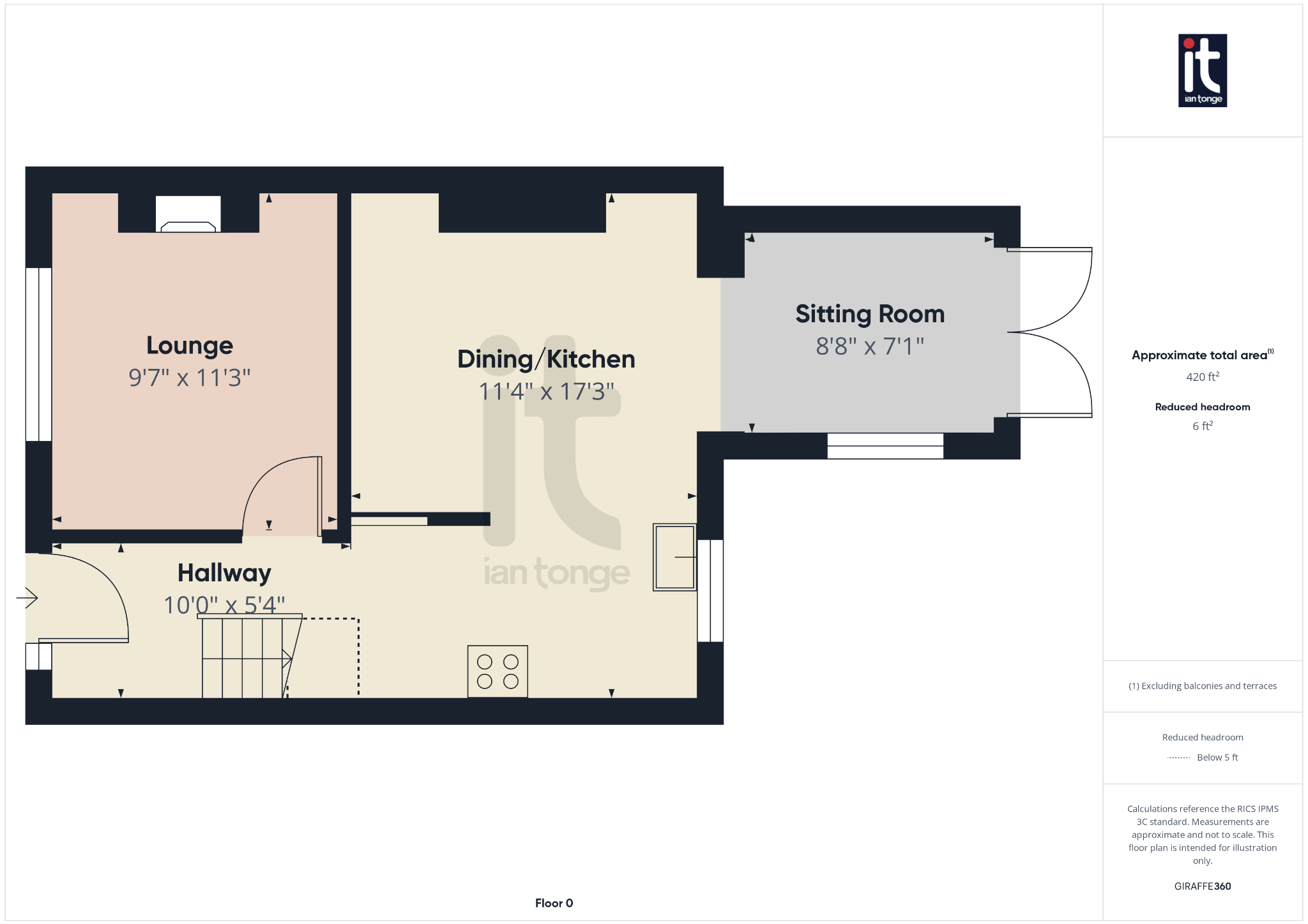 3 bedroom semi-detached house SSTC in Stockport - Floorplan 2.
