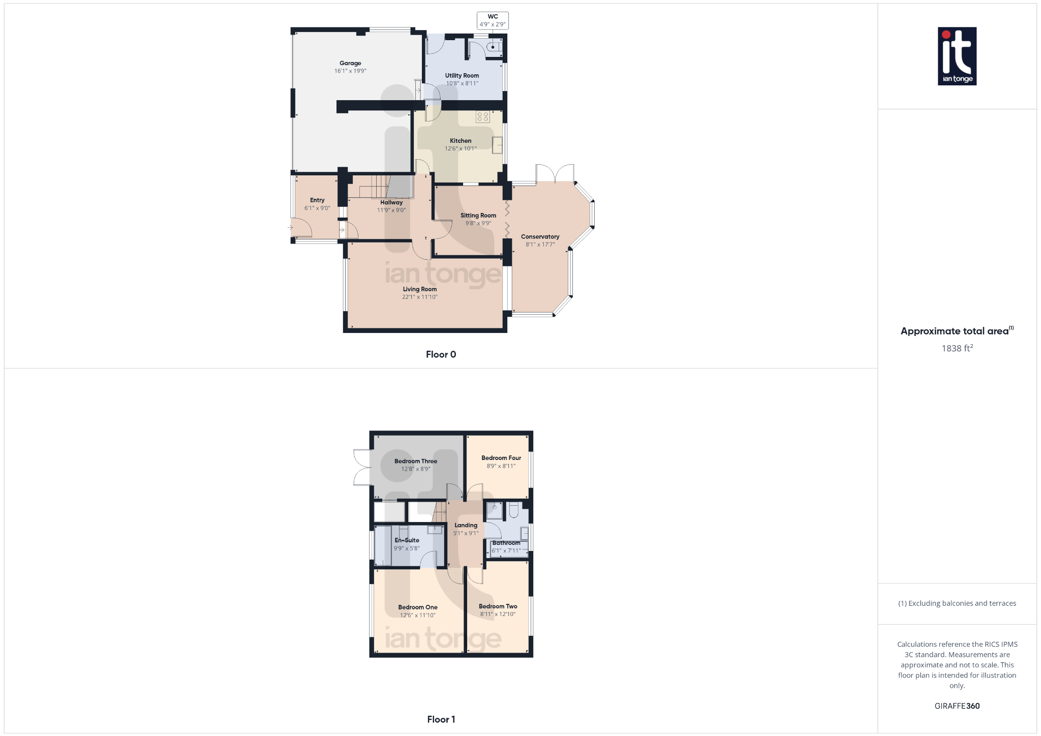 4 bedroom detached house Sold in High Peak - Floorplan 3.