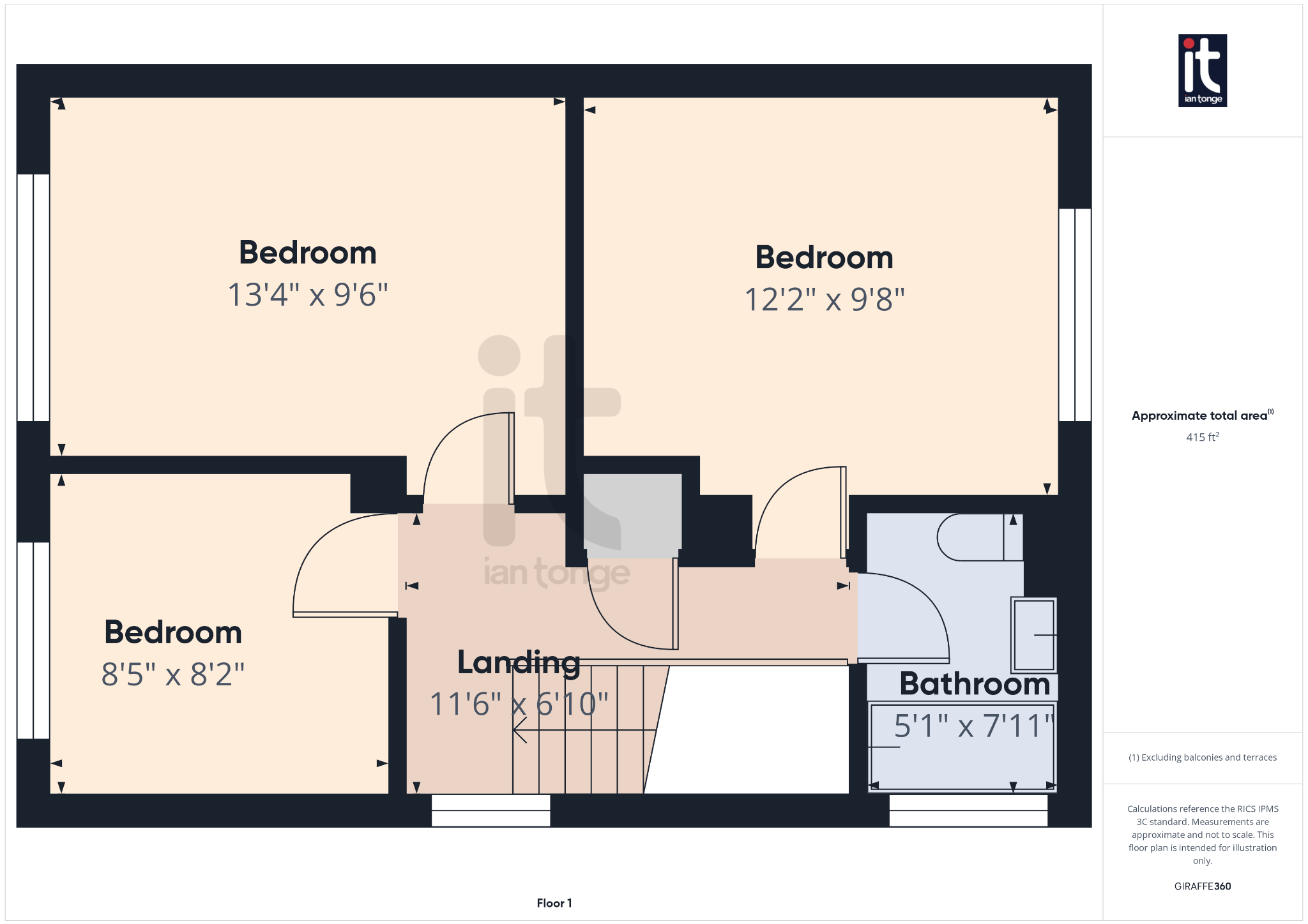3 bedroom detached house Under Offer in Stockport - Floorplan 3.
